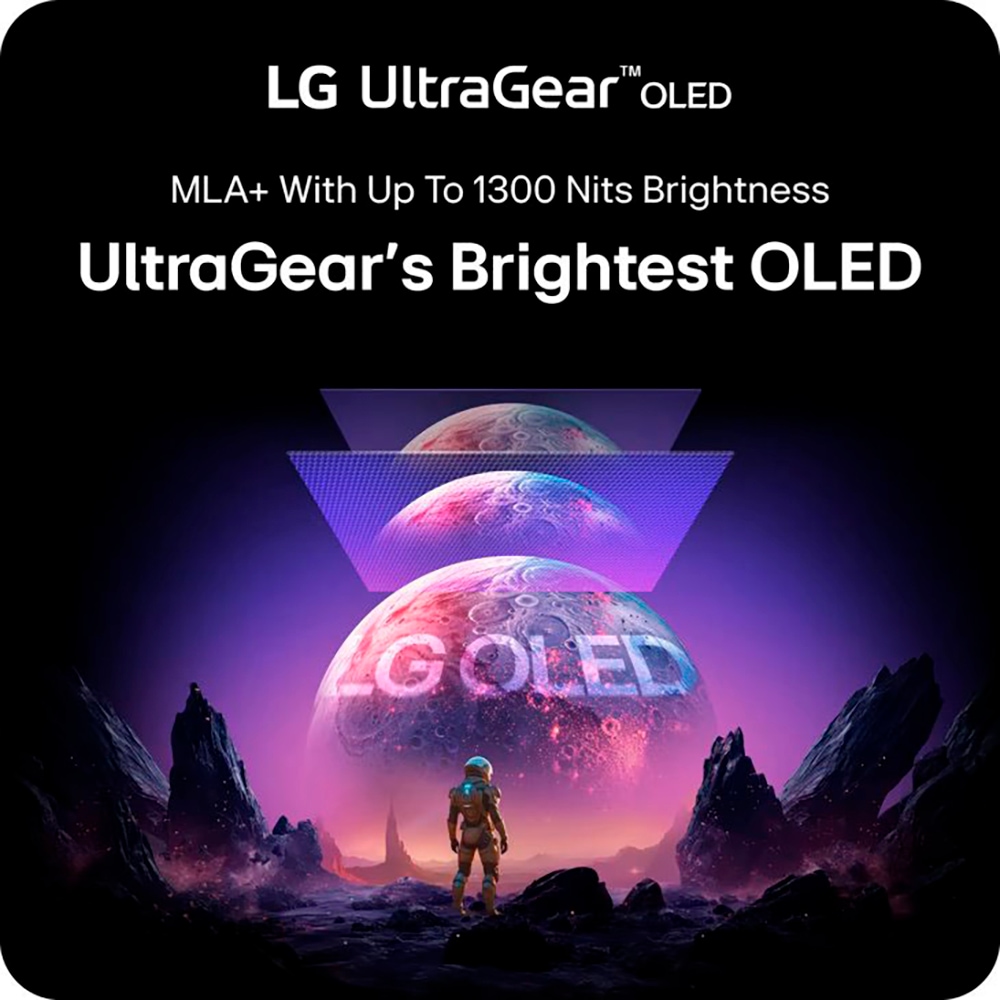 LG OLED-Monitor »27GX790A«, 67 cm/27 Zoll, 2560 x 1440 px, QHD, 0,03 ms Reaktionszeit, 480 Hz