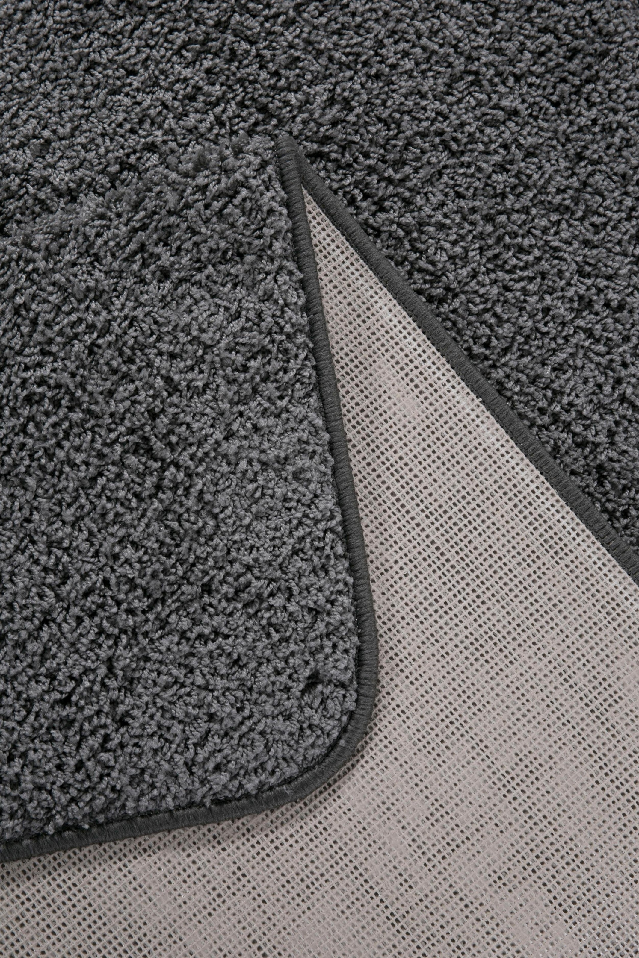 Andiamo Teppich »Shaggy uni«, rechteckig, 15 mm Höhe, Wohnzimmer
