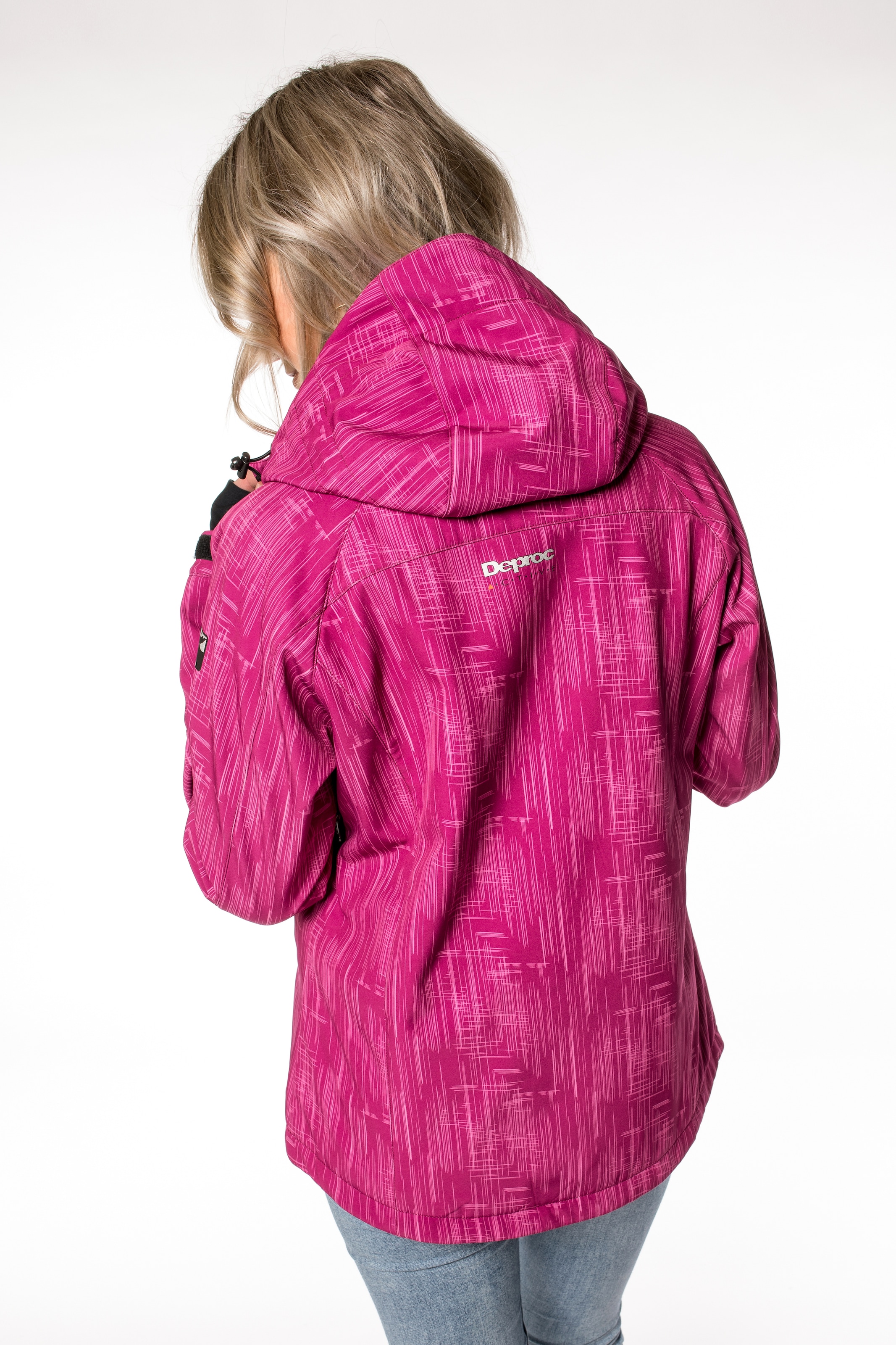 DEPROC Active Softshelljacke »CHICOPEE WOMEN«, auch in Großen Größen erhältlich