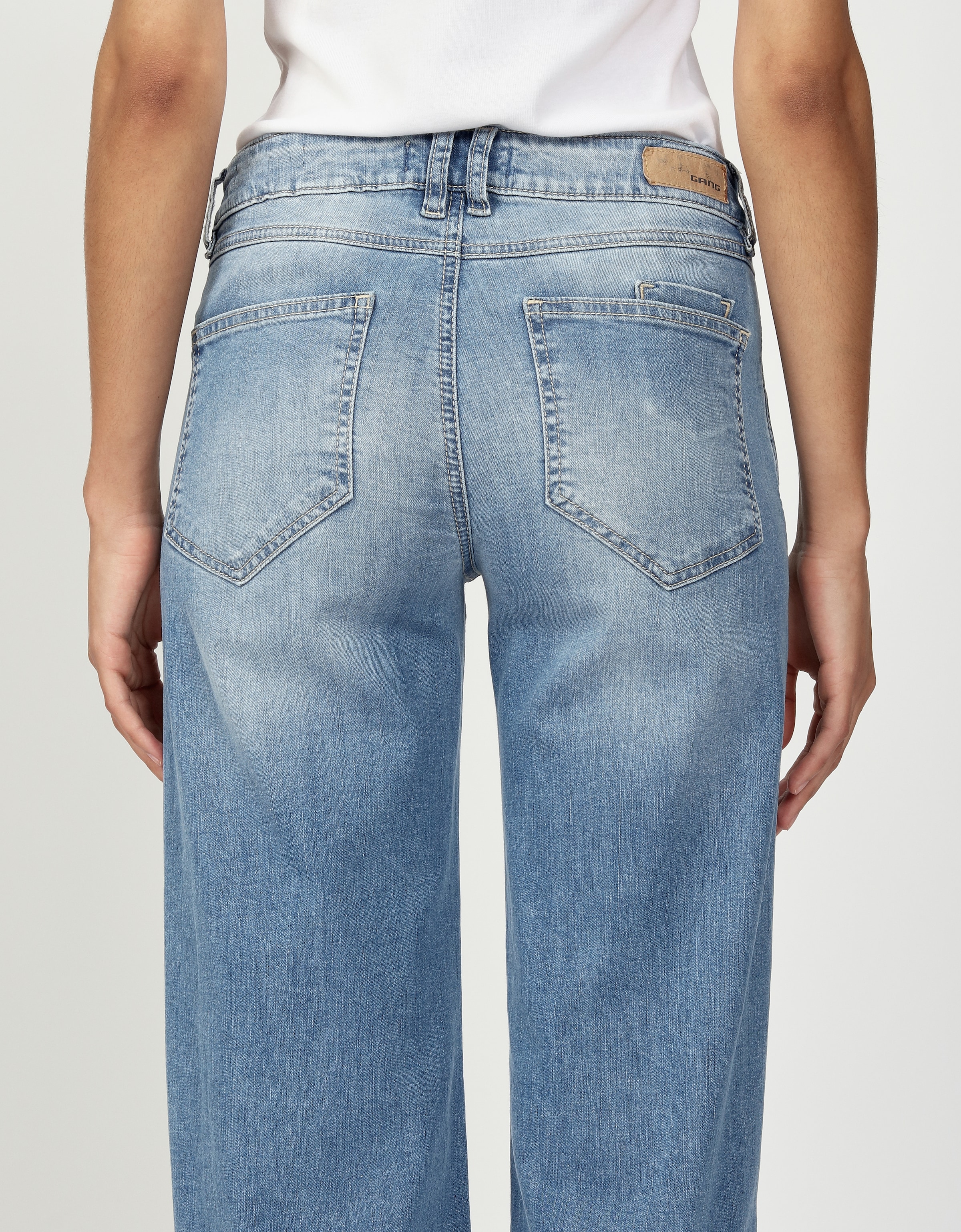 GANG Straight-Jeans »94RIVER«, mit zusätzlicher kleiner Gesäßtasche