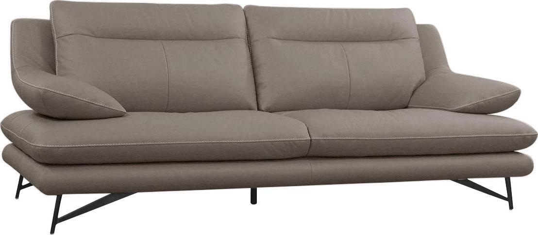 CALIA ITALIA 2-Sitzer »Cezanne, italienisches Design trifft erstklassigen Sitzkomfort, Leder«, Edles Designsofa in besonders langlebigen & pflegeleichten Lederarten