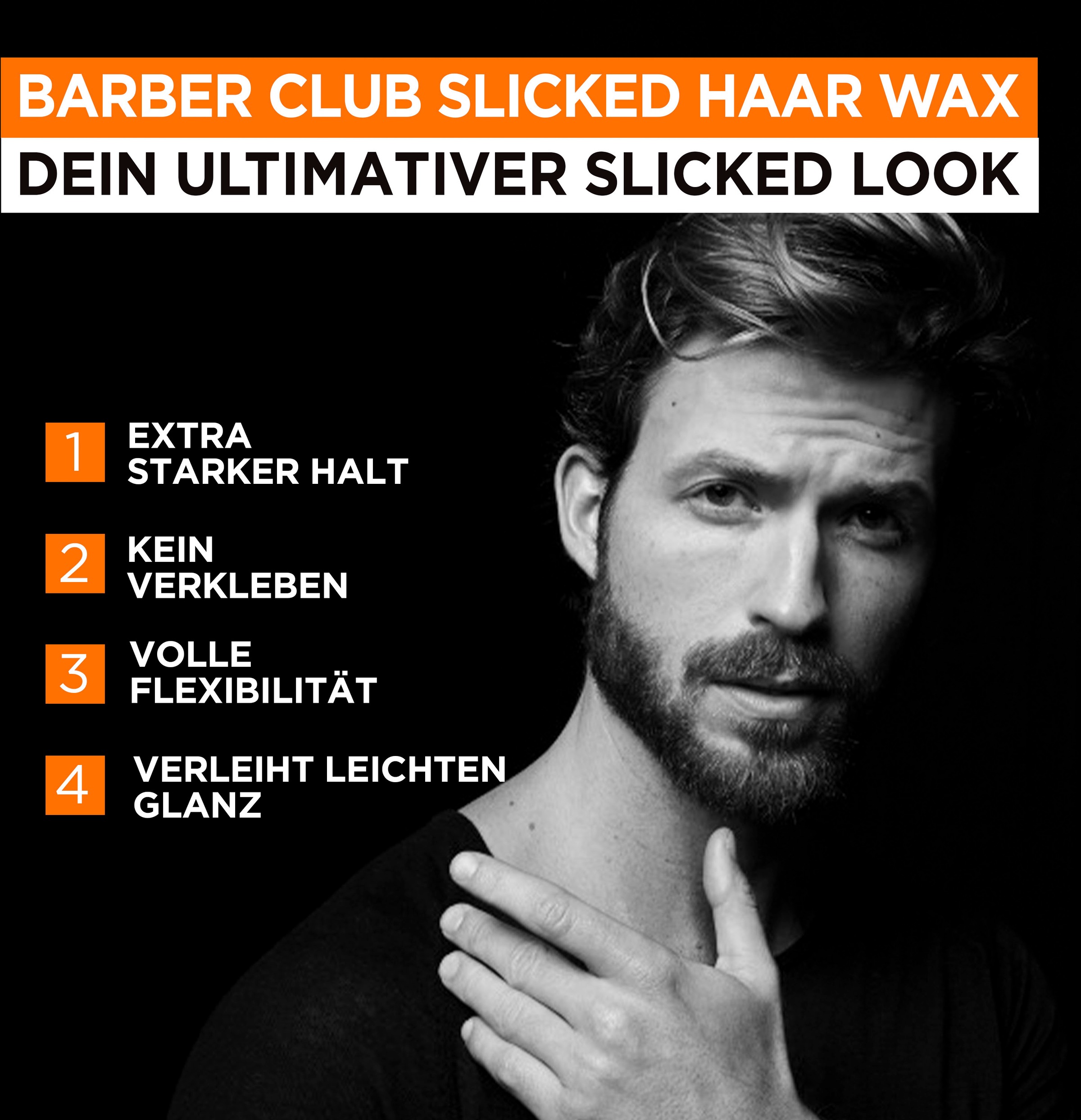 L'ORÉAL PARIS MEN EXPERT Haarwachs »Barber Club Slicked Hair Fixing Wax«