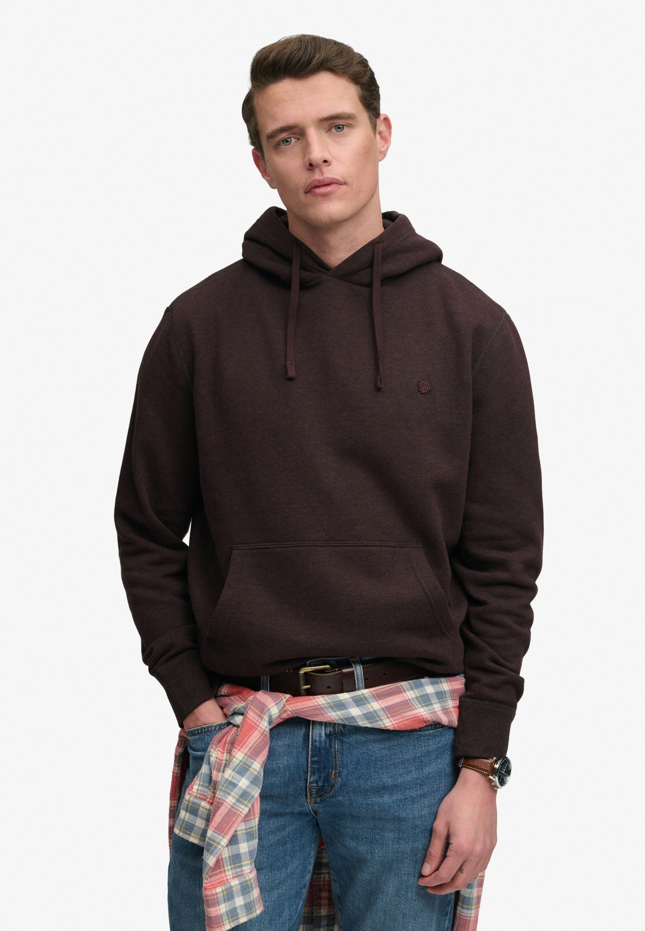 Superdry Kapuzensweatshirt »ESSENTIAL SDCO LOGO HOOD«, Baumwollmischung, regular fit
