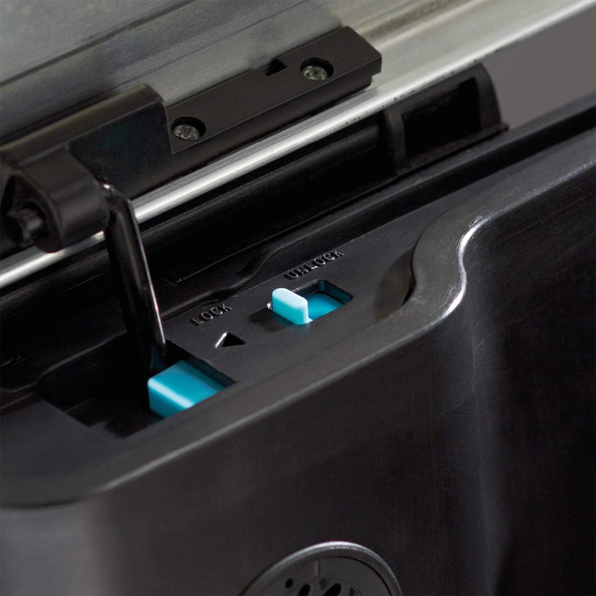 WESCO Mülltrennsystem »Big Double Boy Abfallsammler mit Dämpfer« 2 Behälter mit Kunststoffeinsatz, Edelstahldeckel mit Arretierung und Fußtritt