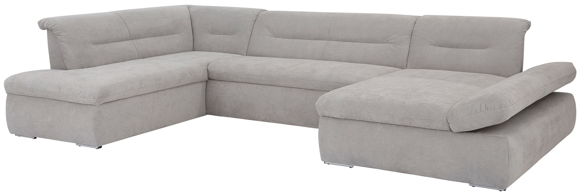 INOSIGN Wohnlandschaft »Avesa U-Form«, Wahlweise mit Armteilverstellung und Bettfunktion, B/T/H: 355/216/80cm