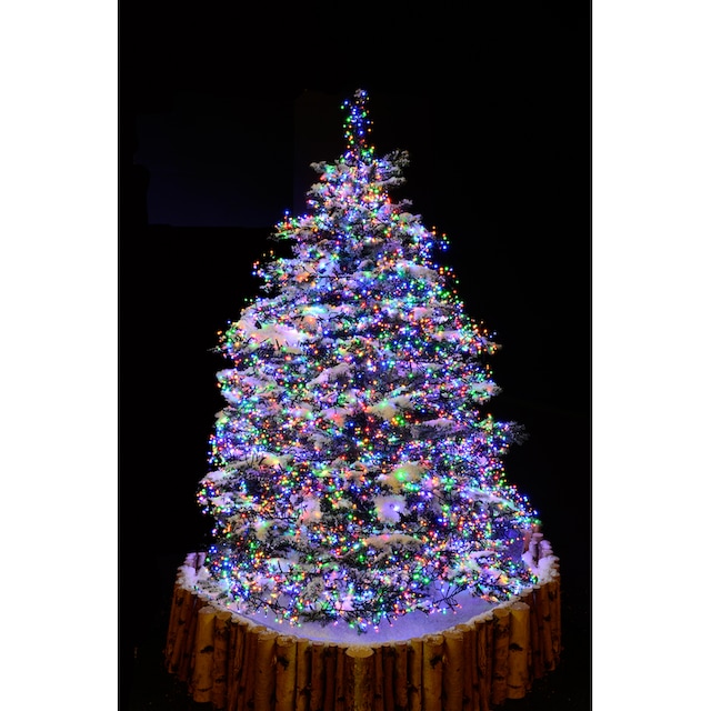 KONSTSMIDE LED-Lichterkette »Weihnachtsdeko aussen«, 960 St.-flammig, Micro  LED Büschellichterkette Cluster, mit 8 Funktionen, 960 Dioden bequem kaufen