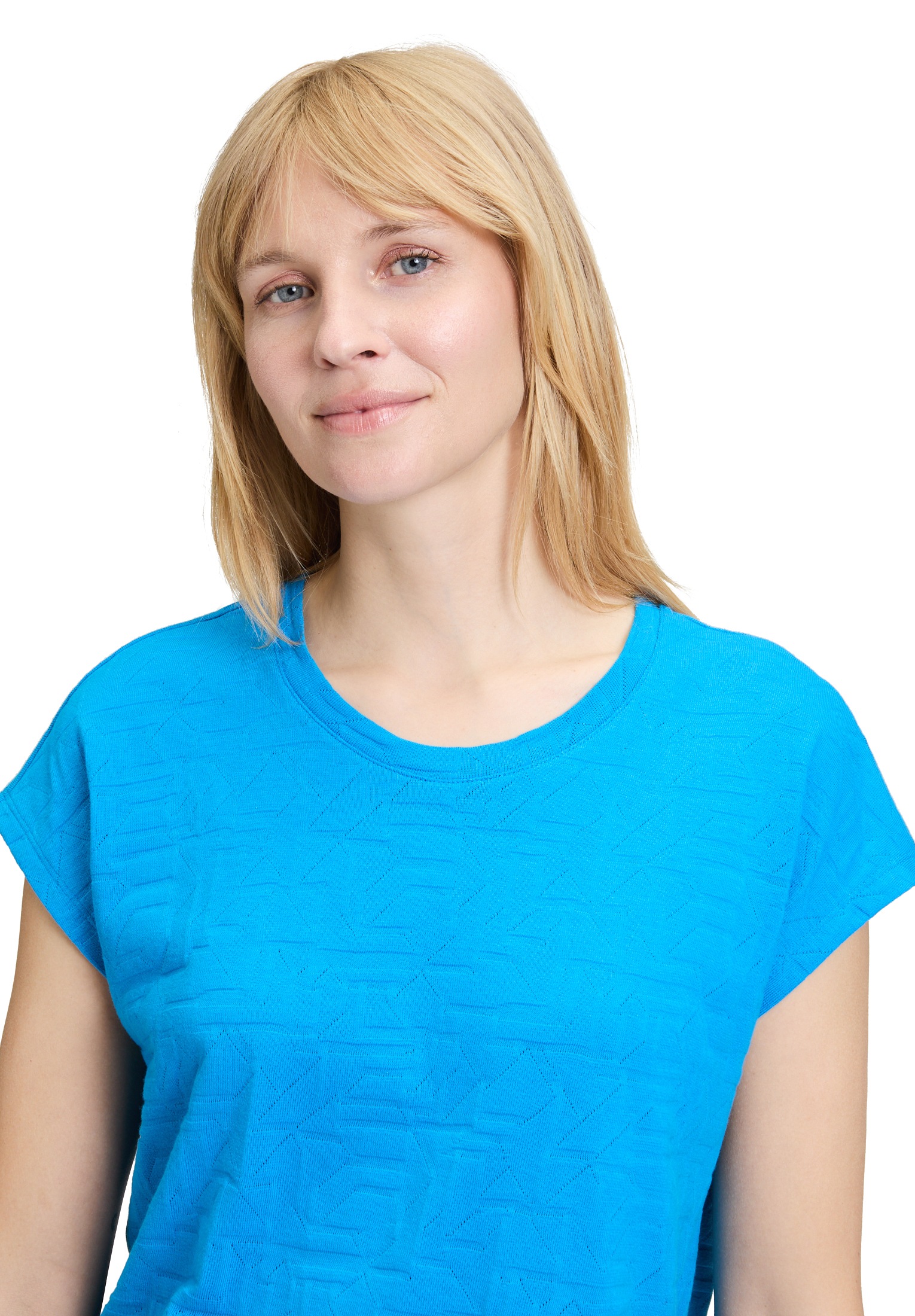 Betty Barclay Kurzarmshirt »Strukturshirt mit Tunnelzug«