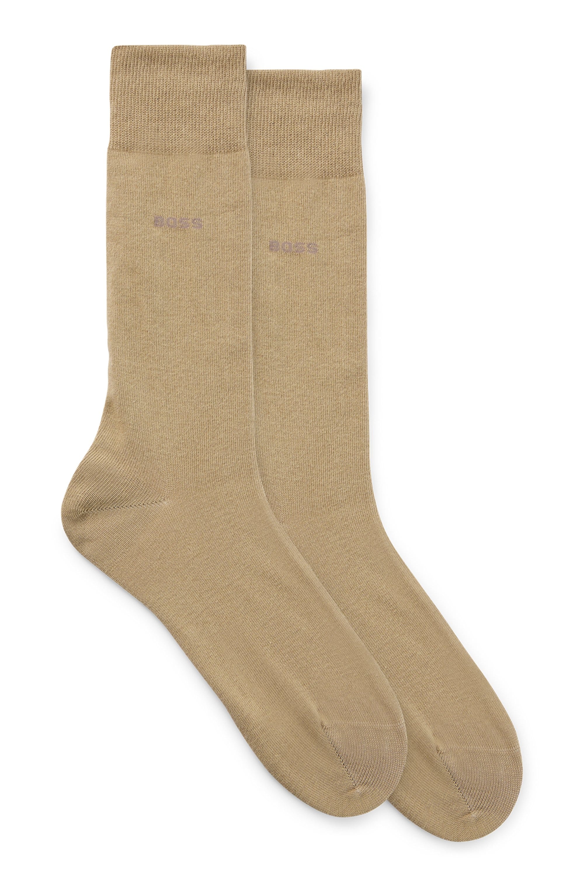 BOSS Businesssocken »2P RS Uni CC«, (Packung, 2 Paar, 2er), mit Markenlogo