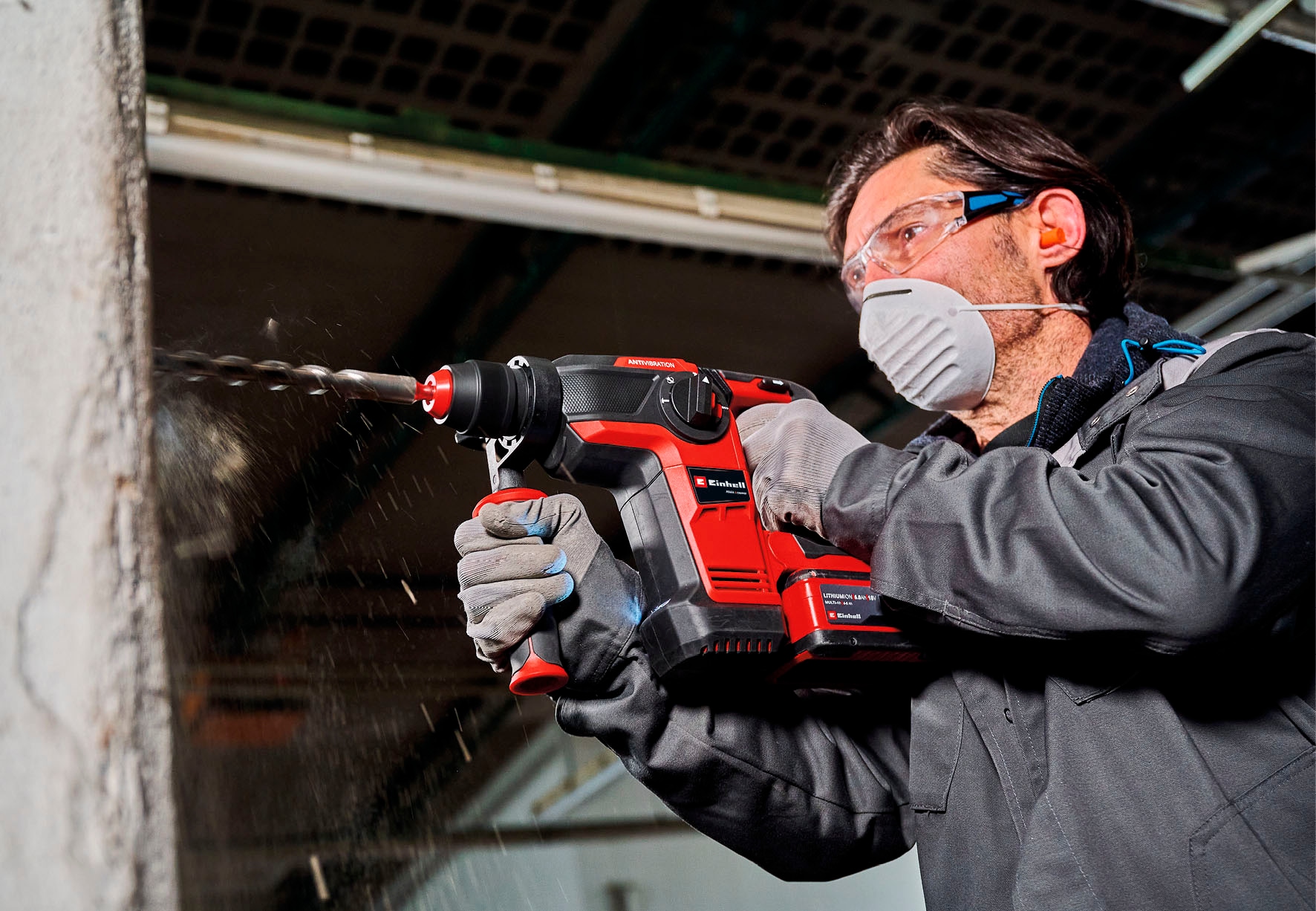 Einhell Akku-Bohrhammer »TP-HD 18/26 Li BL - Solo« Power X-Change, ohne Akku und Ladegerät, Inkl. Aufbewahrungskoffer