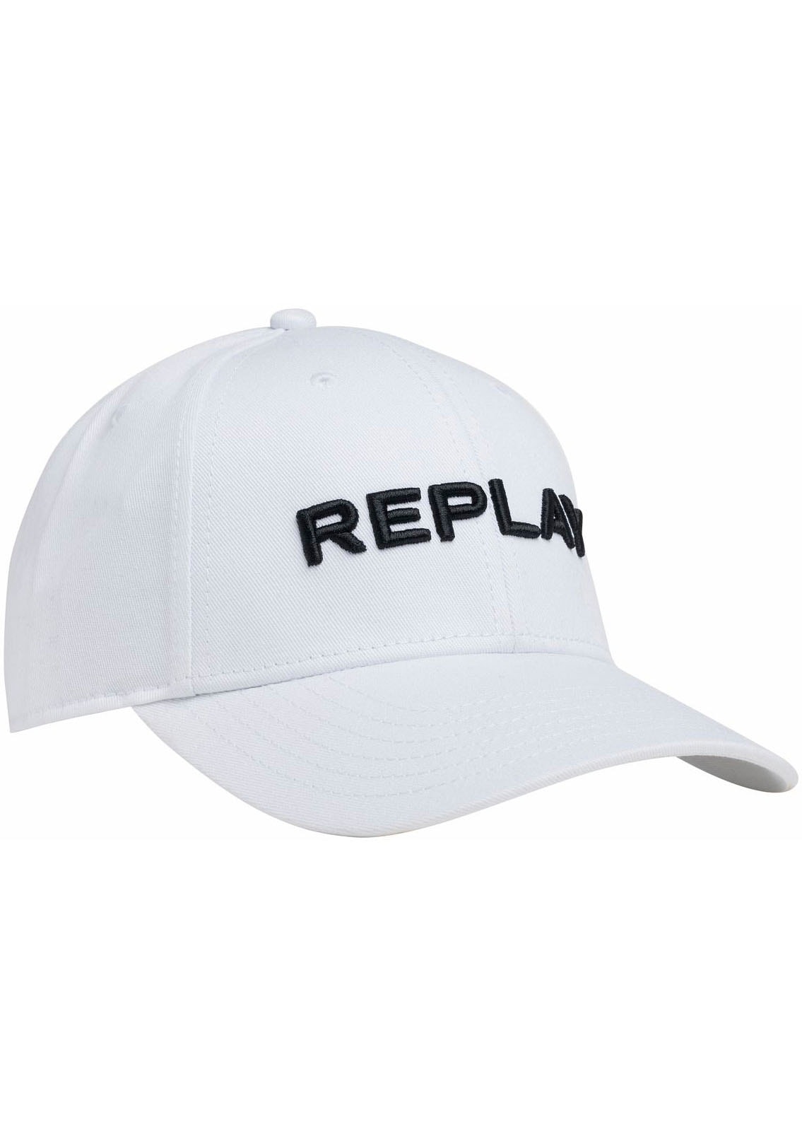 mit bei Logo-Stickerei NATURALE«, Replay Baseball »COMPONENTE Cap