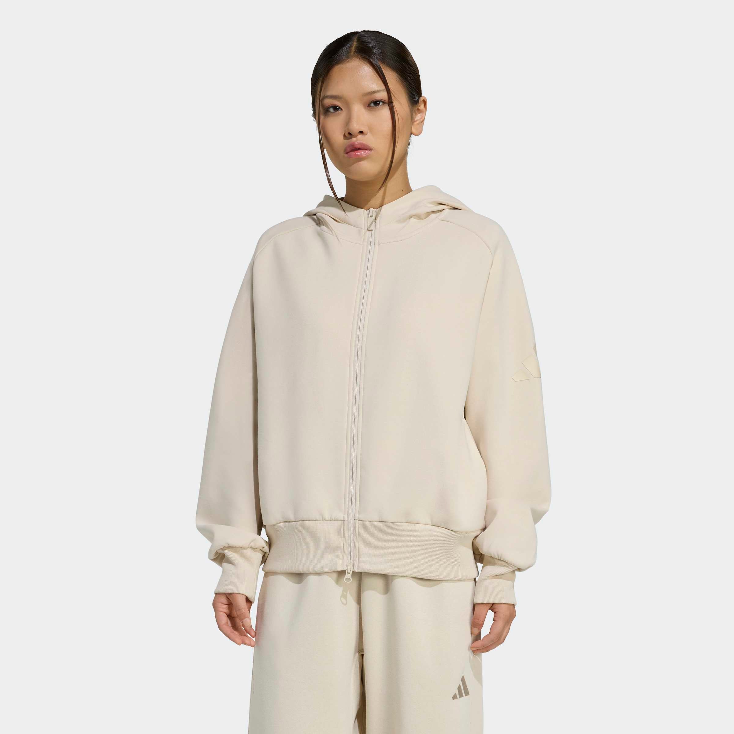 adidas Sportswear Kapuzensweatshirt »SOFT LUX, REISSVERSCHLUSS«
