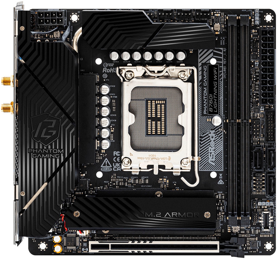 Asrock Mainboard »B760I Lightning WiFi«