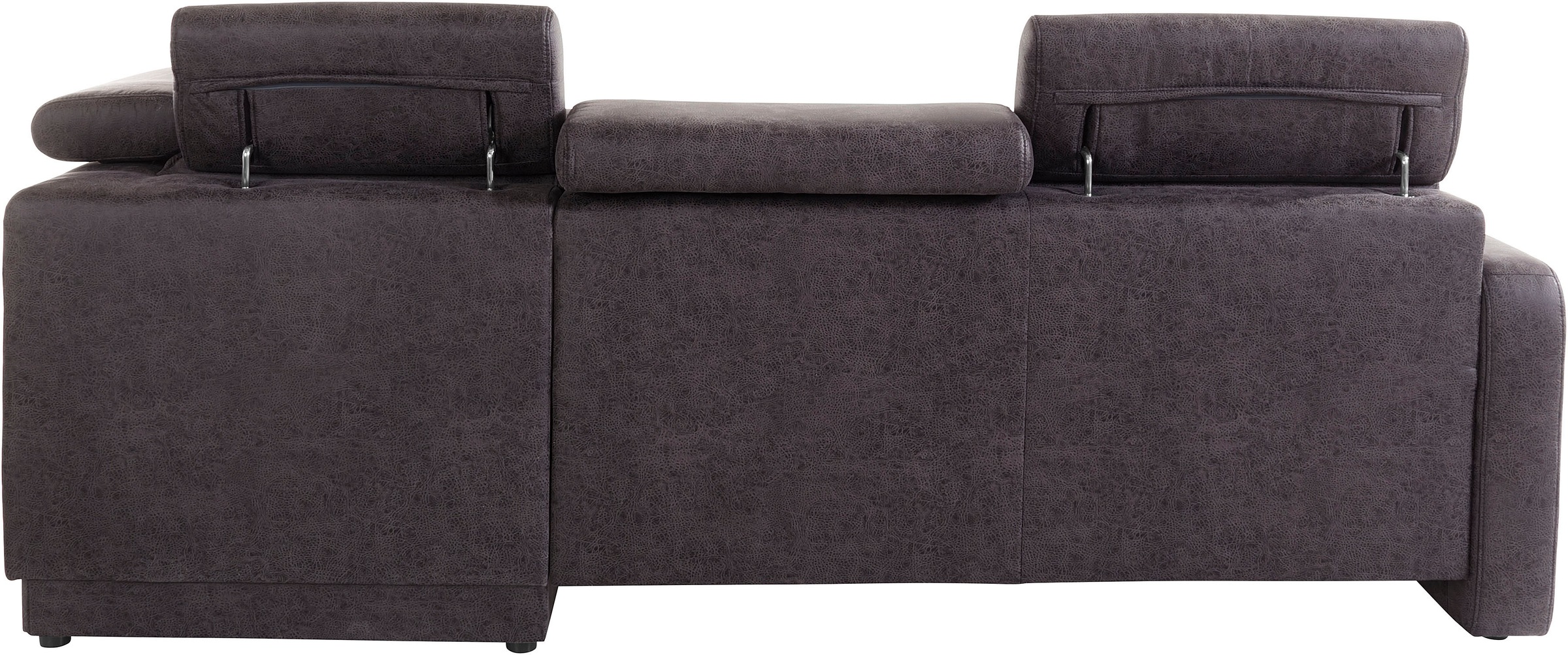 sit&more Ecksofa »Bologna L-Form«, Kopfteilverstellung, wahlweise mit Bettfunktion und Schubkasten