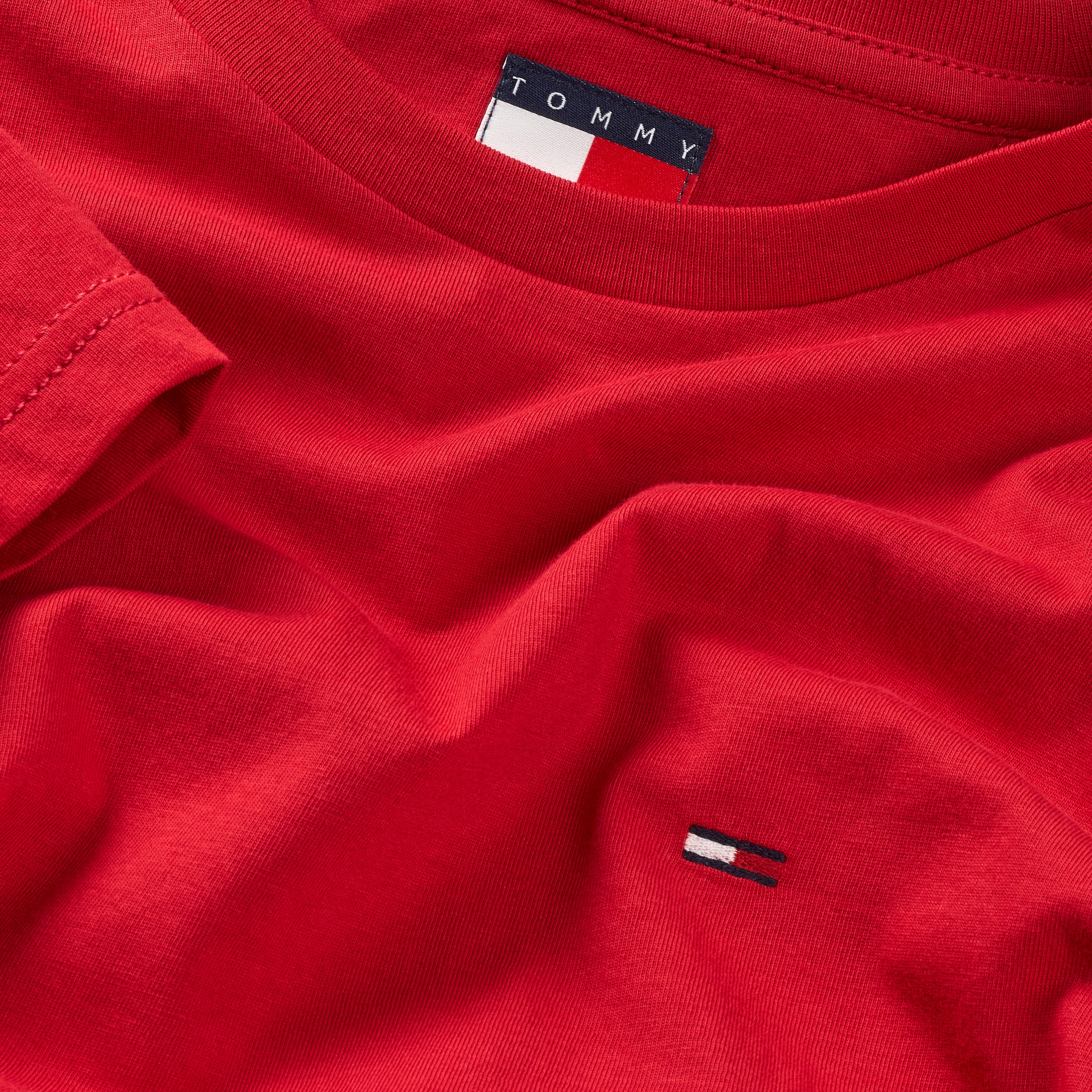Tommy Jeans T-Shirt »TJM XSLIM 3 PACK TEE«, Mit Rundhalsausschnitt