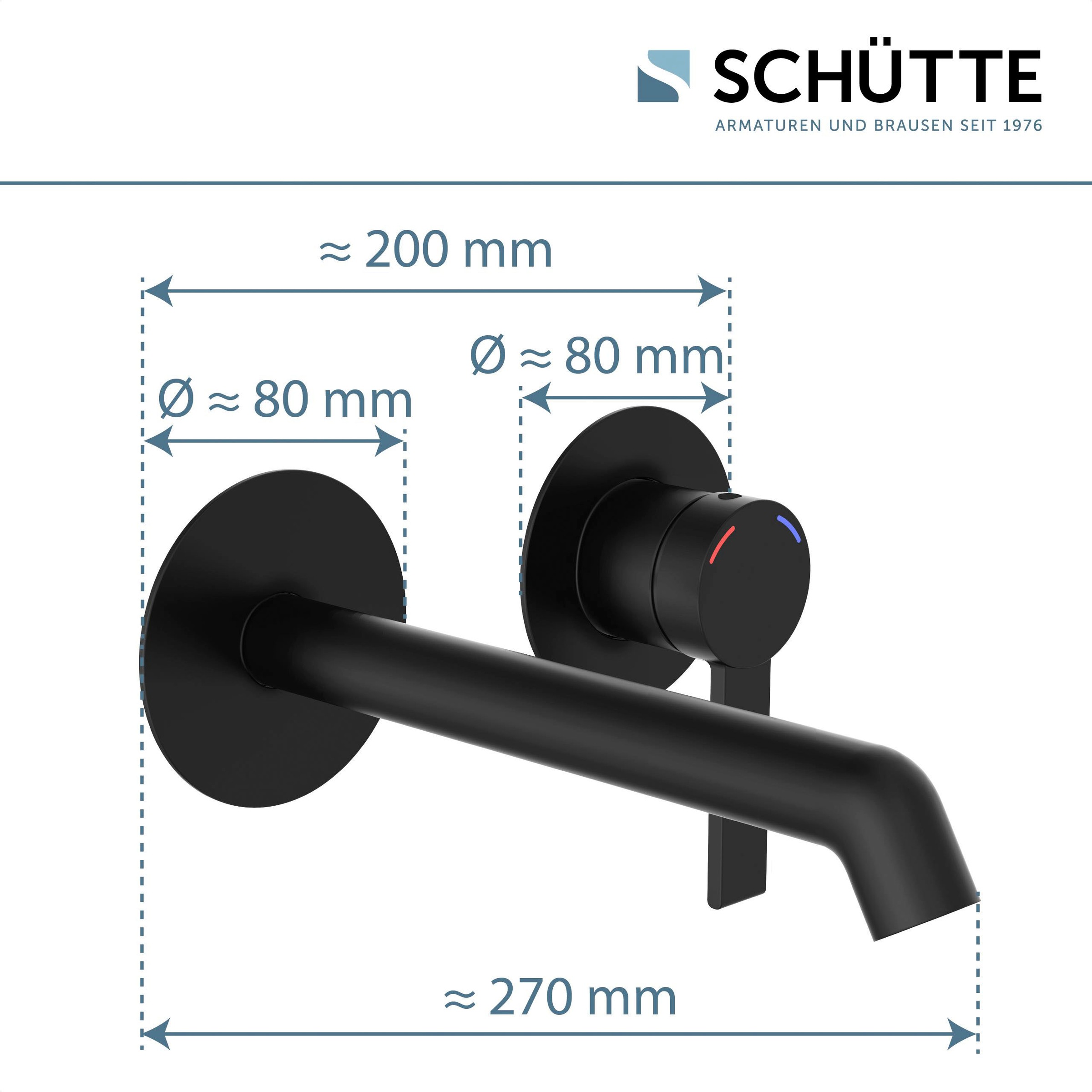 Schütte Waschtischarmatur »LOS ANGELES«