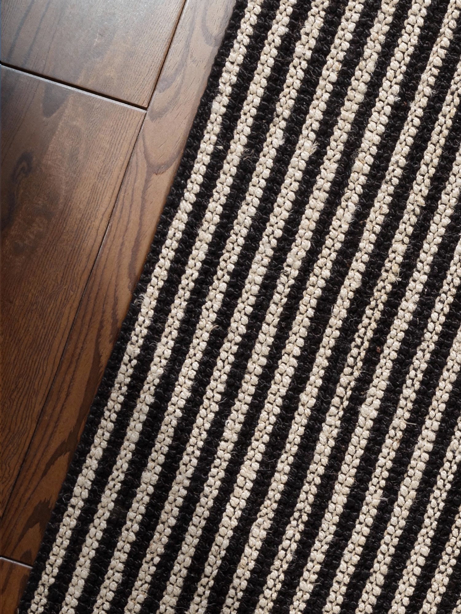 ELLE DECORATION Teppich »Juteteppich Ebony« rechteckig 10 mm Höhe Jute, Natur, Wohnzimmer, Esszimmer, Schlafzimmer, Flur, Modern, Boho