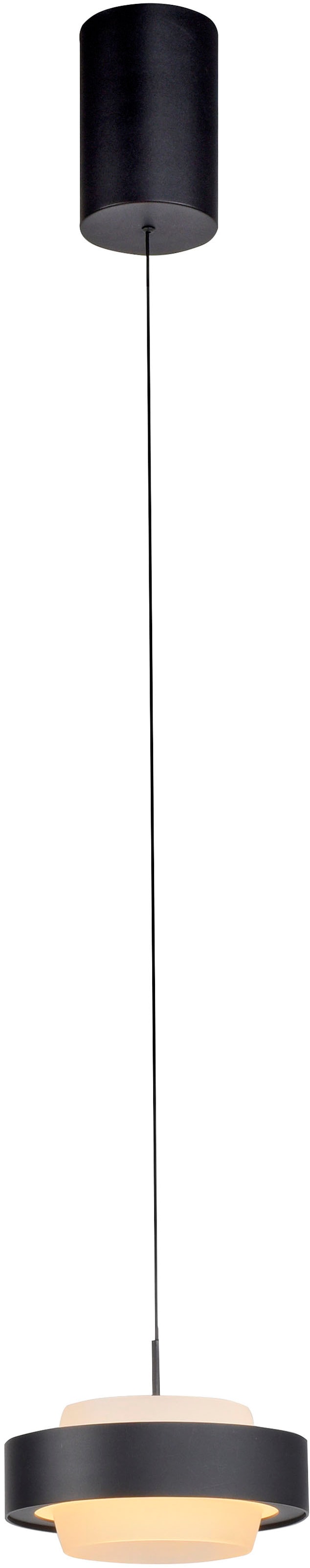 SCHÖNER WOHNEN-Kollektion LED Pendelleuchte »ELMO« LED-Board 1 Stk. Warmweiß SCHÖNER WOHNEN Kollektion, Comfort Lift, Dimmfähig per Tronicdimmer