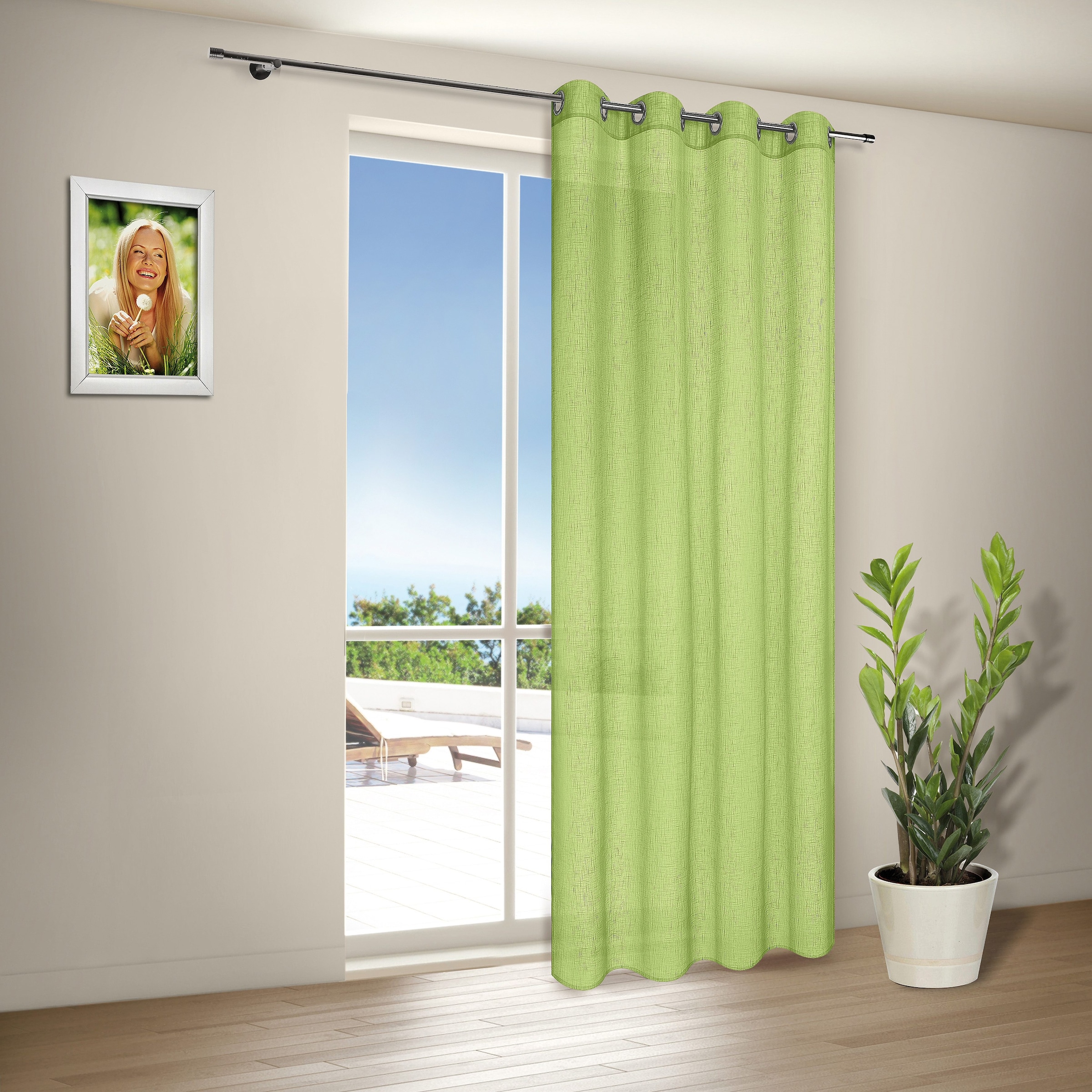 Vorhang Home »MIRANDA«, online halbtransparent (1 235x140, HxB: kaufen Happy St.),