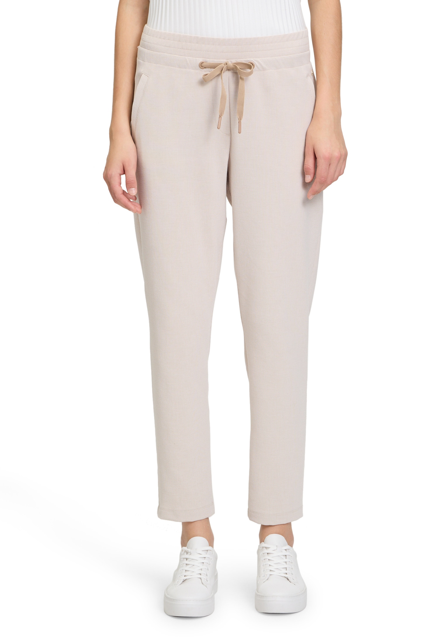 Betty&Co Schlupfhose »Schlupfhose mit Bindegürtel«
