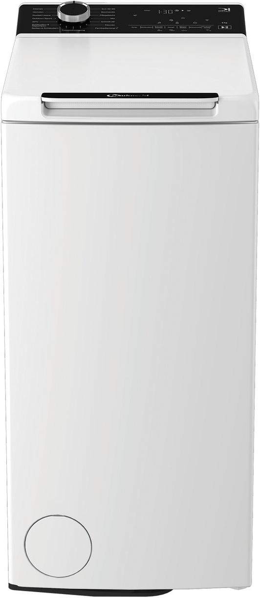 BAUKNECHT Waschmaschine Toplader »TBK 61A BW« 6 kg 1200 U/min HomeWhiz – smarte Vernetzung für mehr Komfort