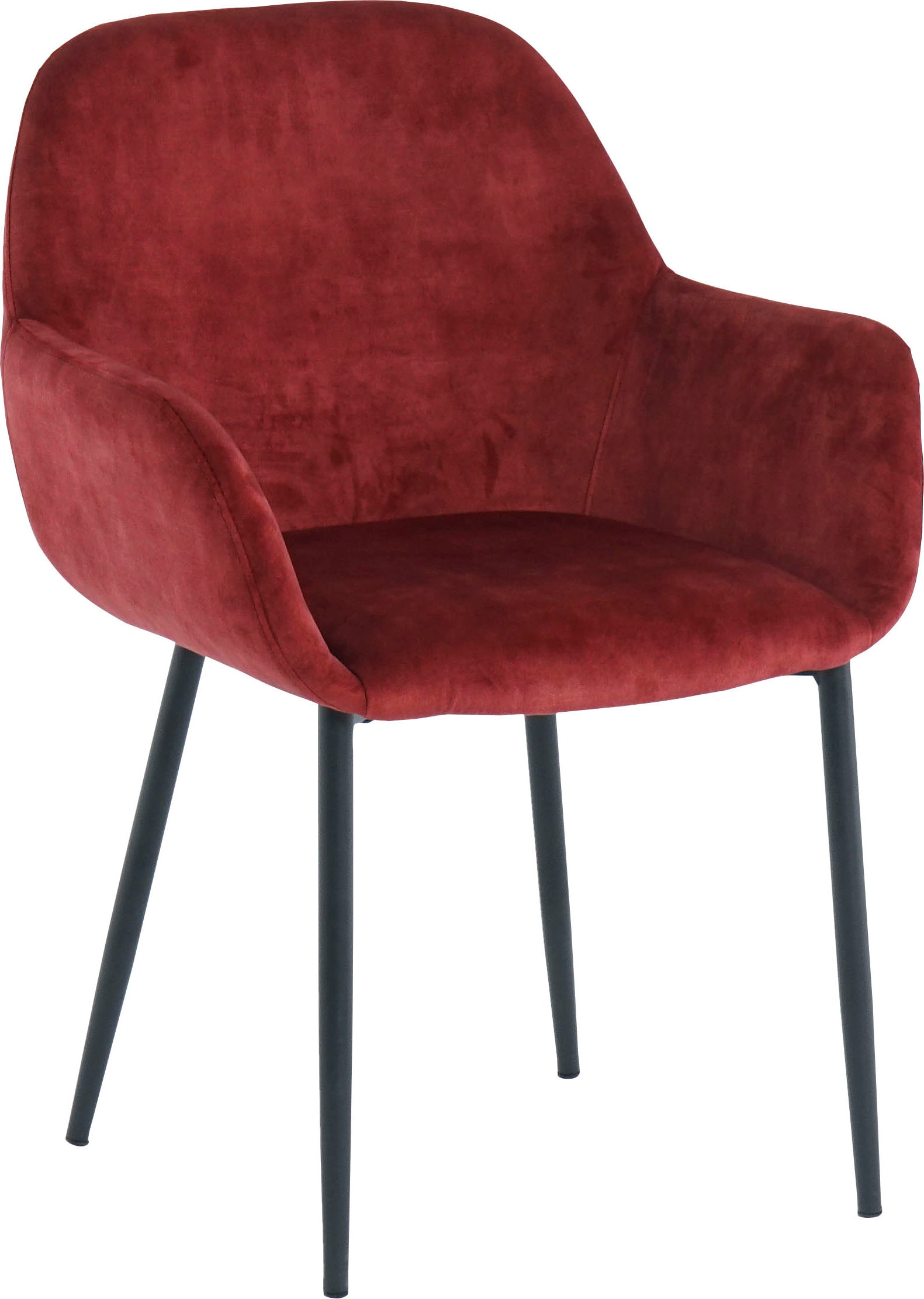 SIT Armlehnstuhl, (Set), 2 St., Samt, glamouröser Bezug in Samtoptik
