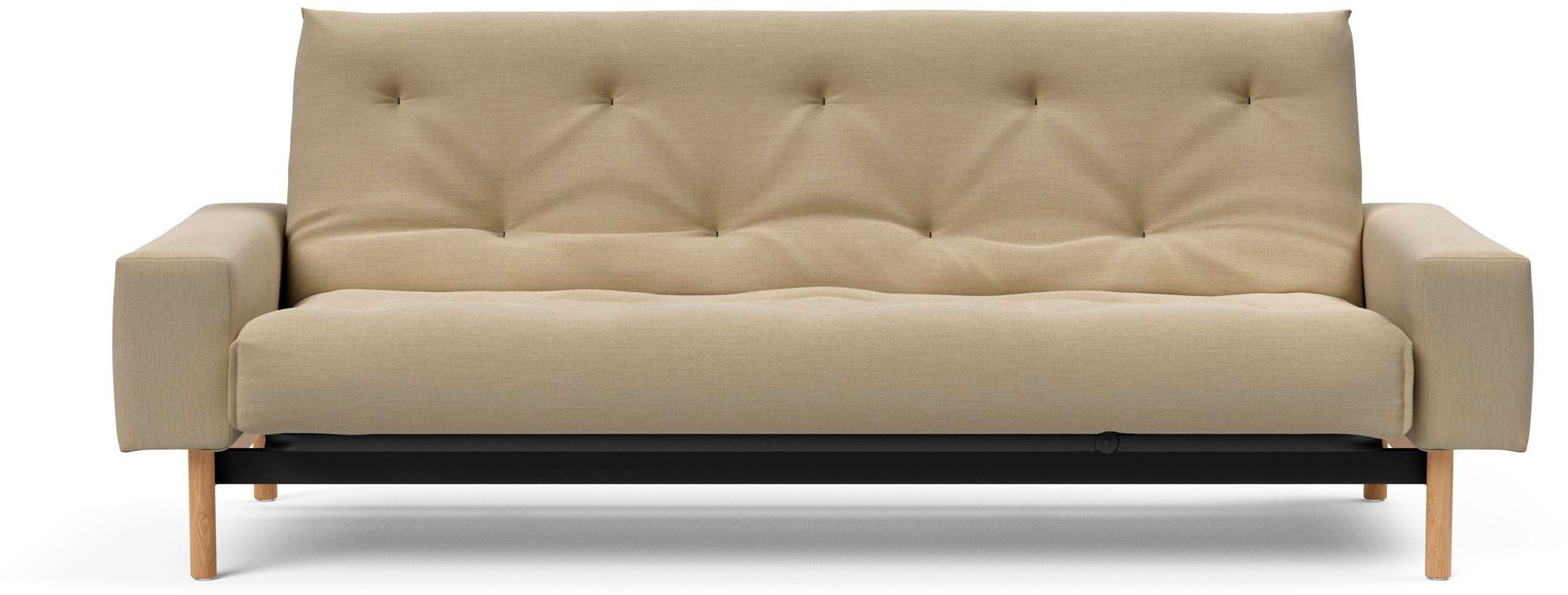 INNOVATION LIVING ™ Schlafsofa »MIMER hochwertige Schlaffunktion, aktuelles Design und extra Komfort,«, Taschenfederkernmatratze, Breite Liegefläche 140 cm