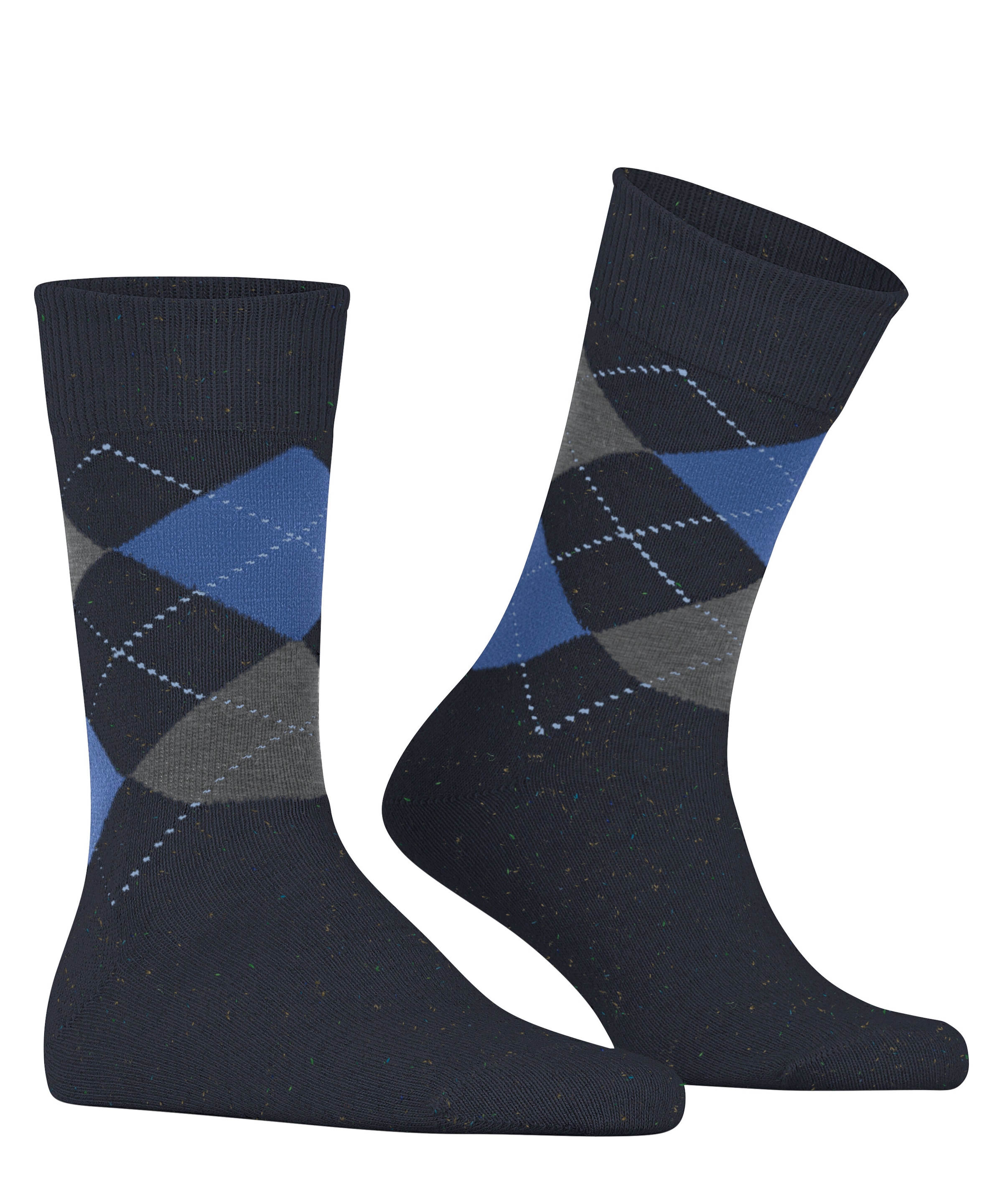 Burlington Socken »Dundee« Einheitsgröße 40-46, Argyle-Muster, Burlington-Clip