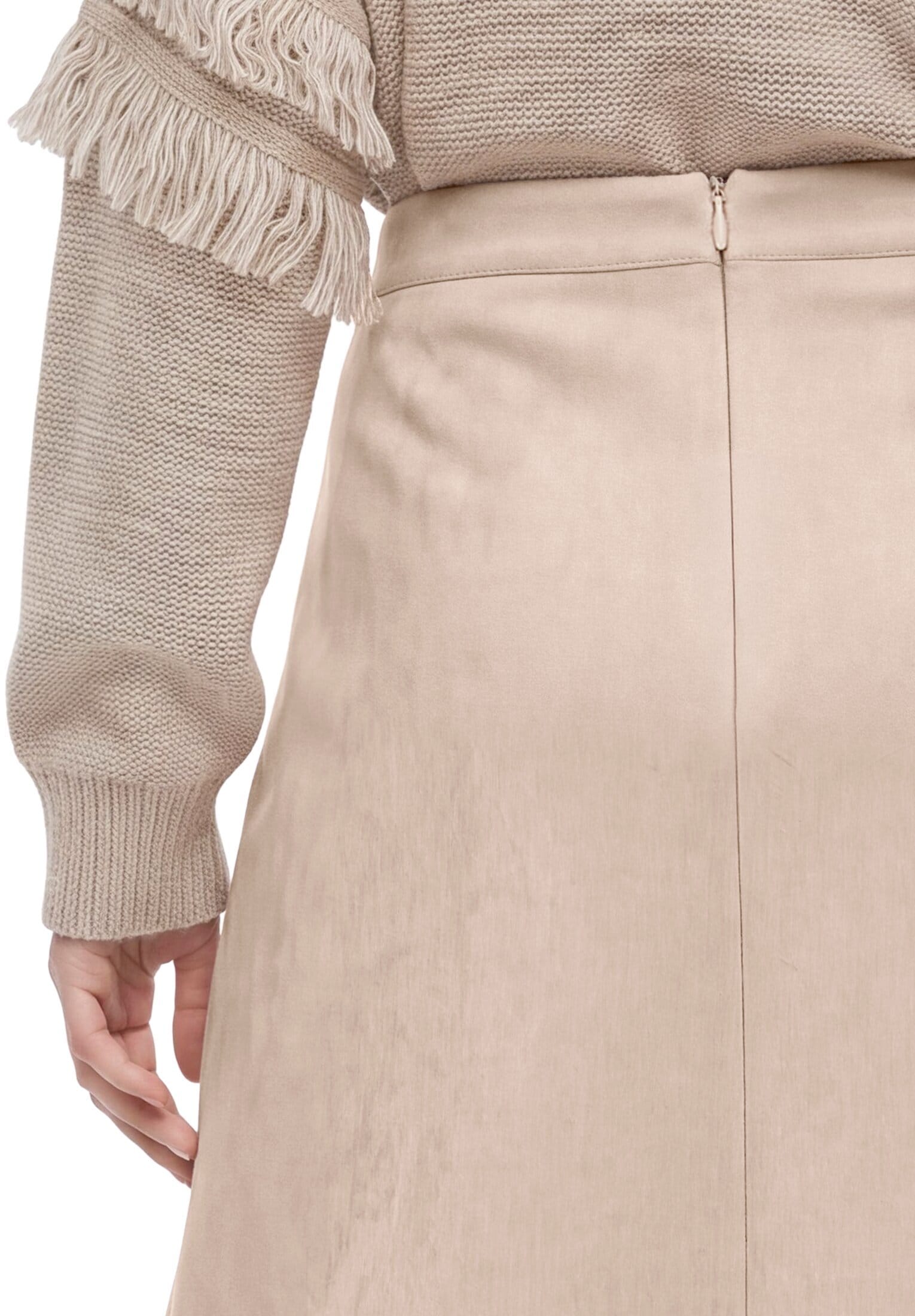 Betty&Co Midirock »Midirock mit Eingrifftaschen«