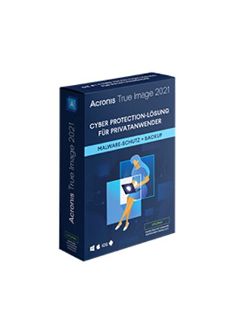 Acronis Virensoftware »Acronis True Image 2021, 3 User (deutsch) (PC/MAC), perpetual« kaufen