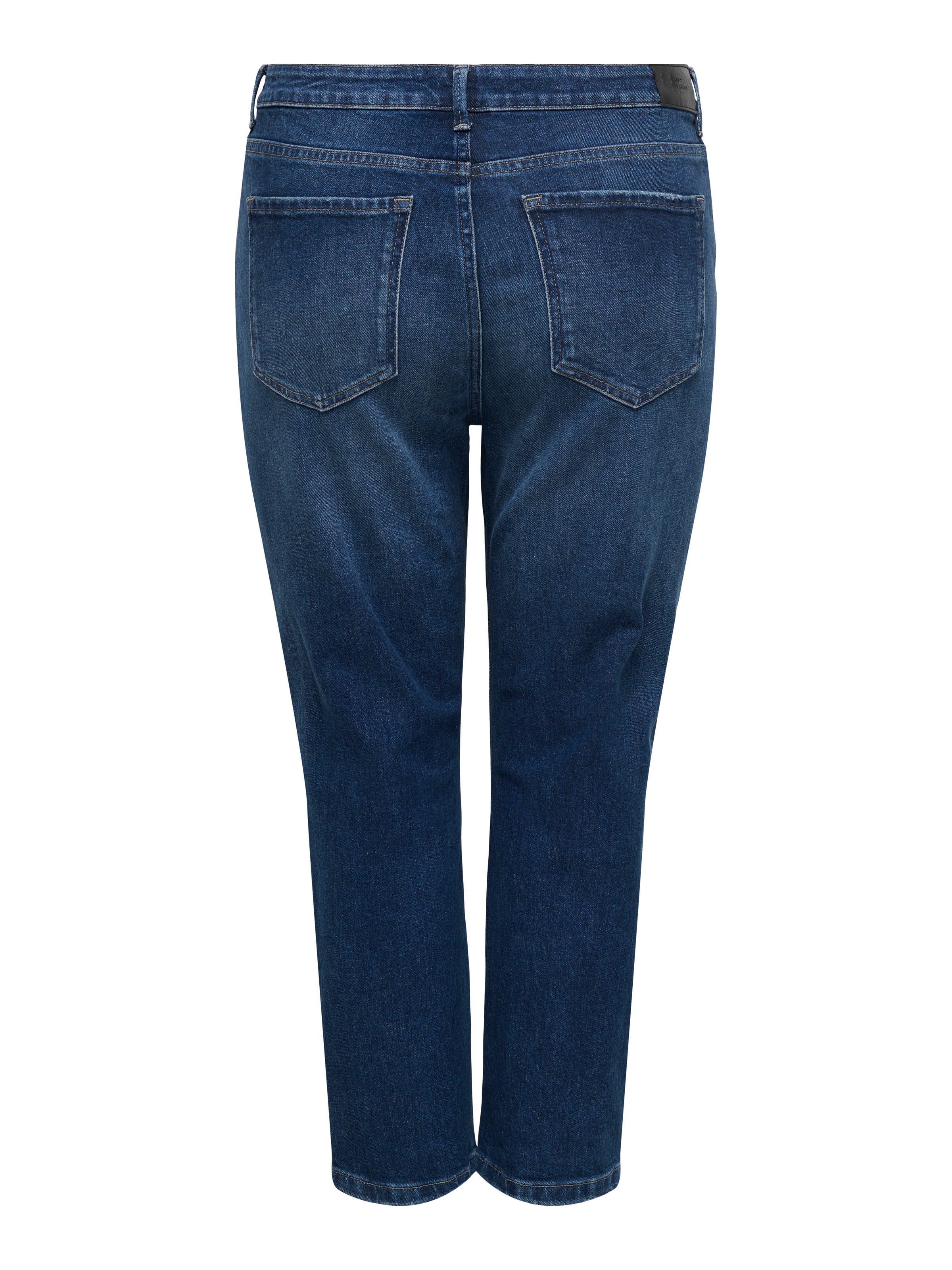 ONLY CARMAKOMA Straight-Jeans »CAREMILY STRETCH HW ST ANK DNM TAI440« Baumwollmischung, High Waist