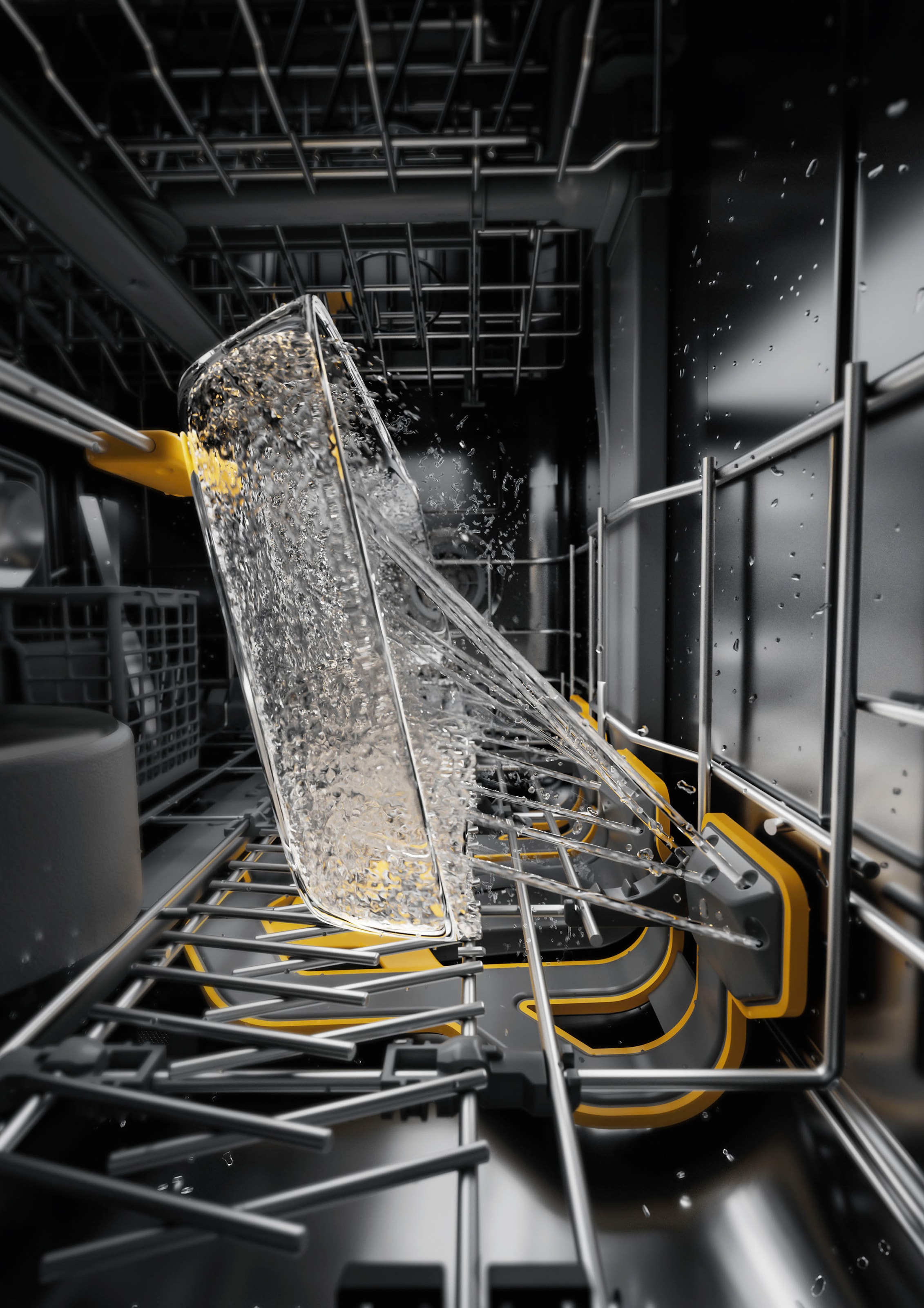 BAUKNECHT vollintegrierbarer Geschirrspüler »B8I HF58 TUC«, 14 Maßgedecke, SpaceClean – die 3. Schublade für hohe Gläser und Müslischalen