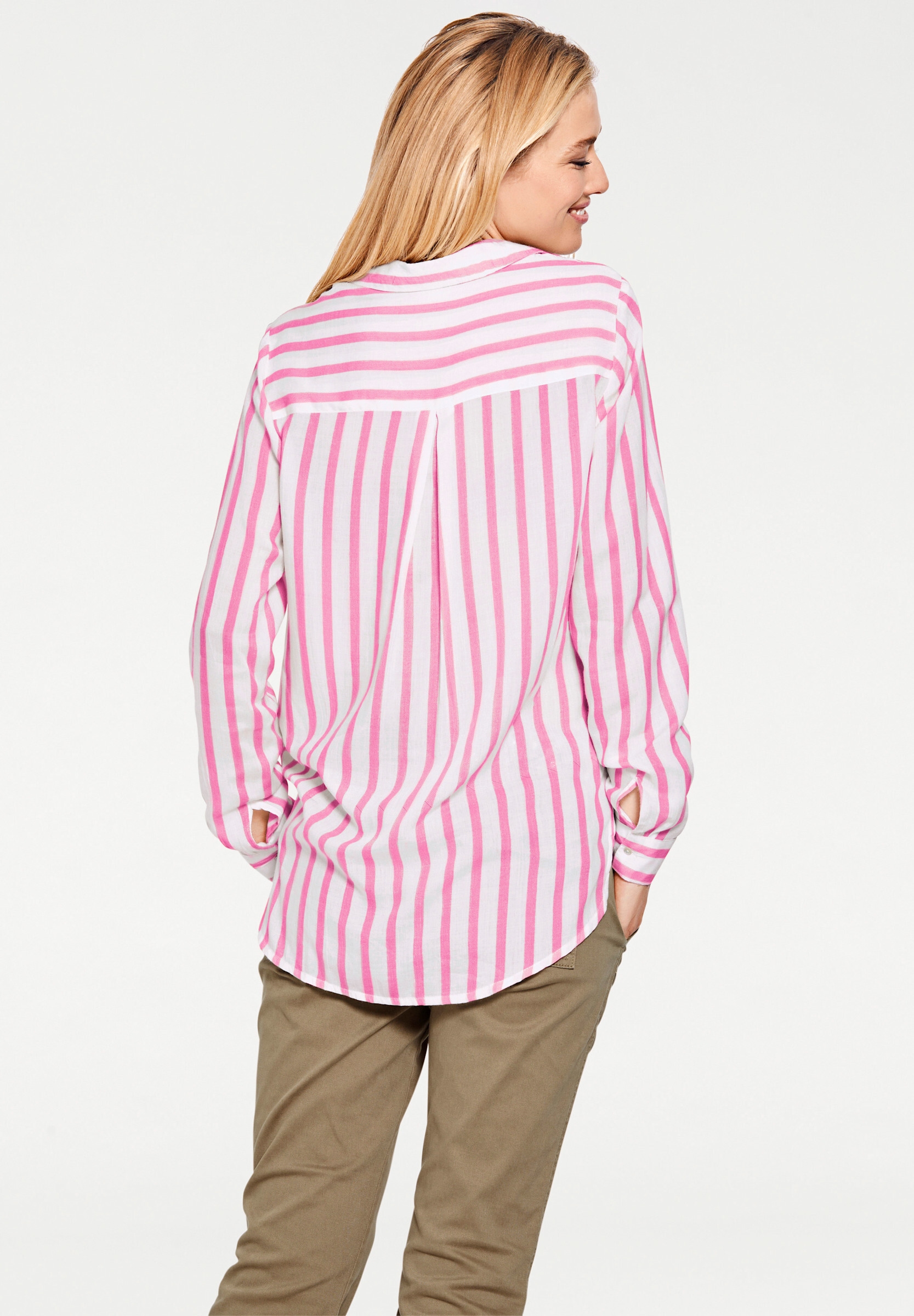 heine Klassische Bluse »Streifenbluse Hemdbluse im Streifen-Look«