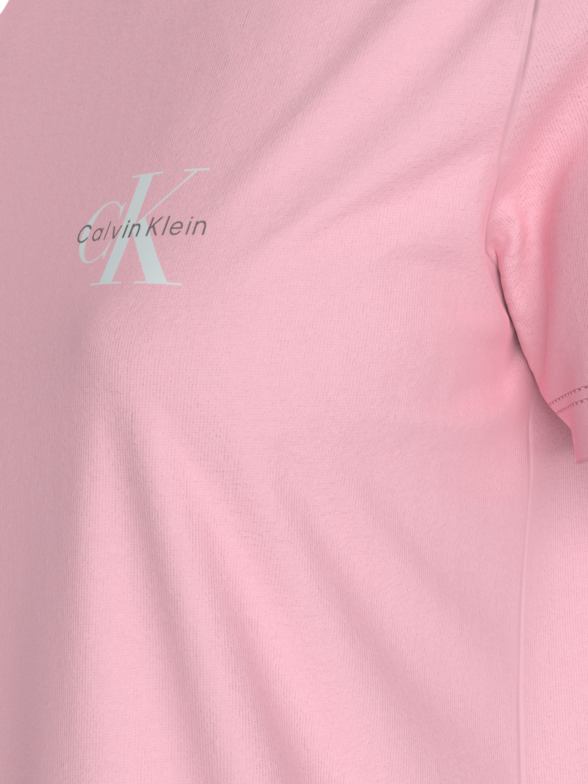 Calvin Klein Jeans T-Shirt »A- Logo CN 2 Pack Tee«, (Packung, 2er-Pack), Mit Rundhalsausschnitt