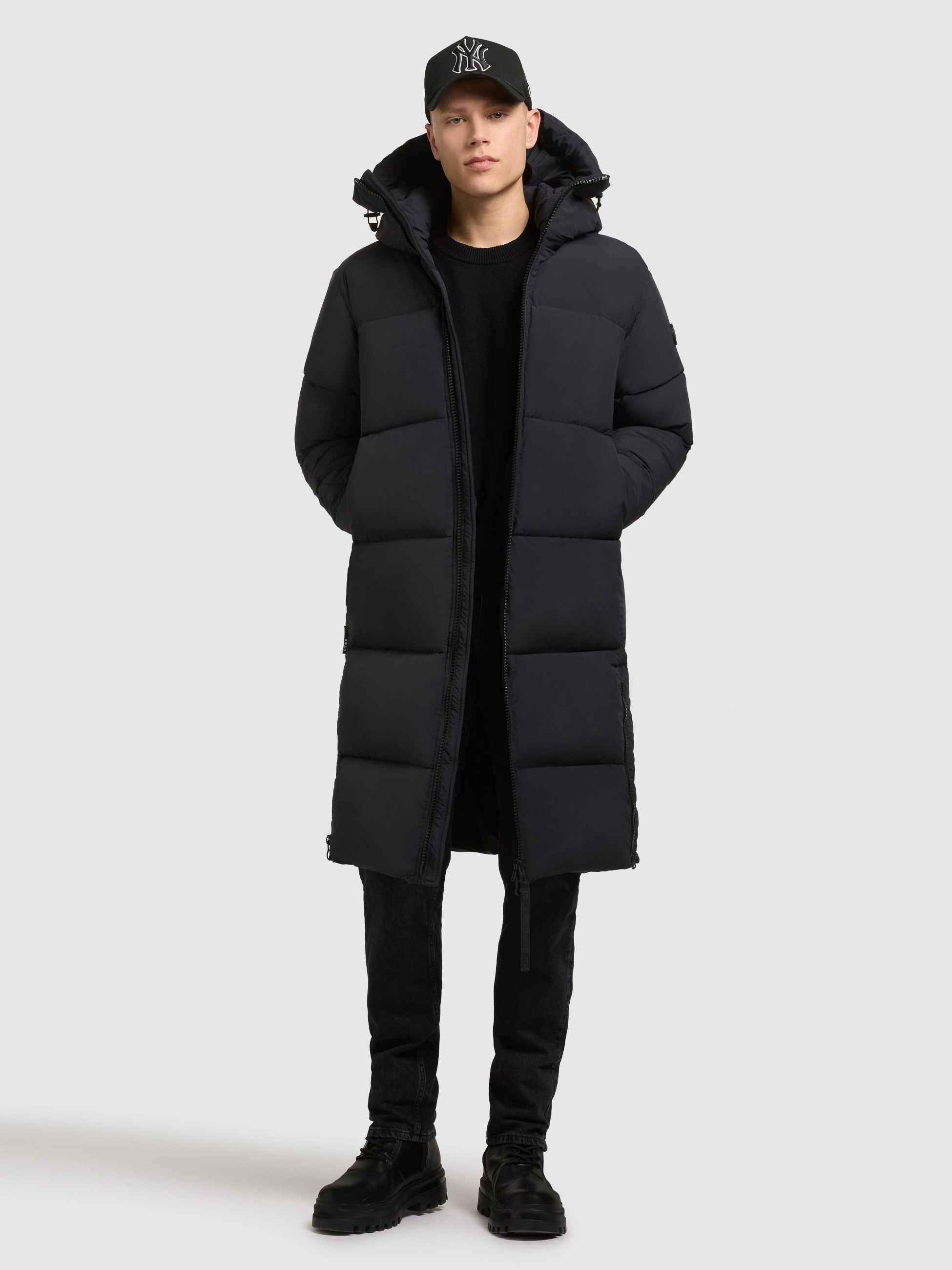 khujo Steppmantel »DASH« abnehmbarer Tragegurt