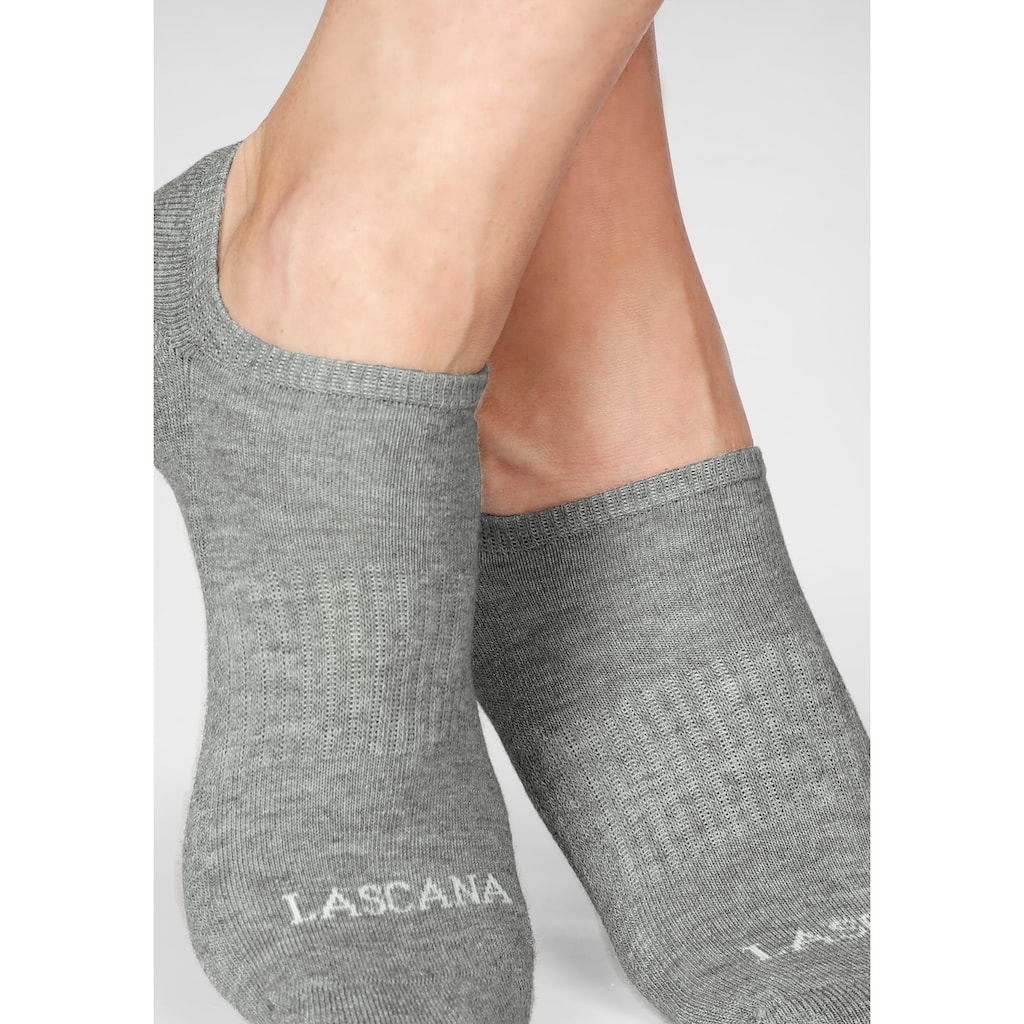 LASCANA ACTIVE Sneakersocken, (Set, 7 Paar)