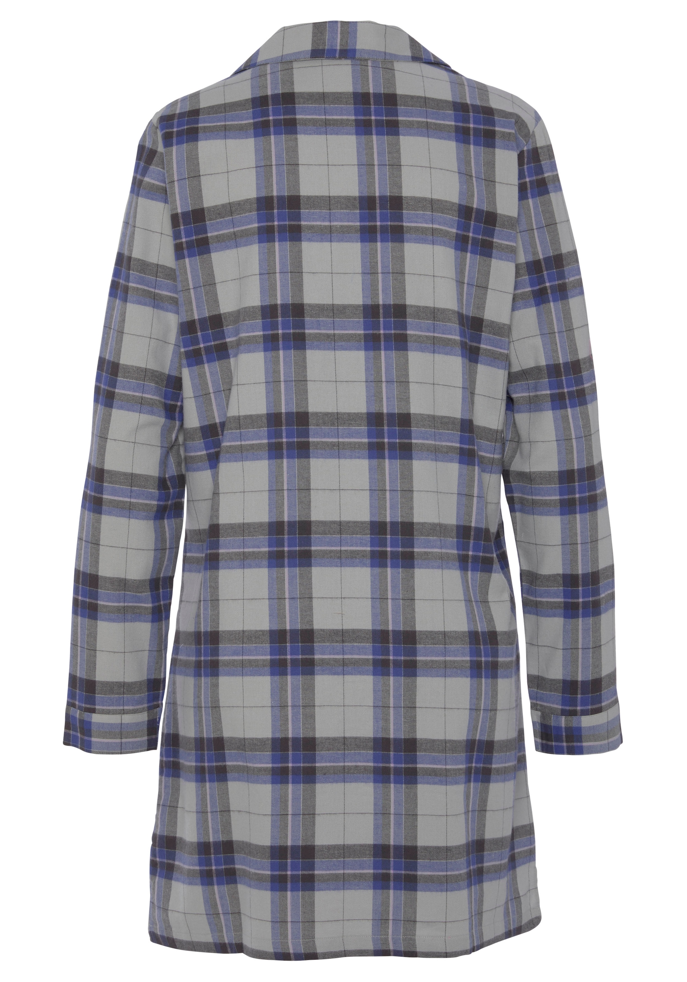 Vivance Dreams Nachthemd 1-teilig,  Ohne Taschen aus kuschelig weichem Flanell