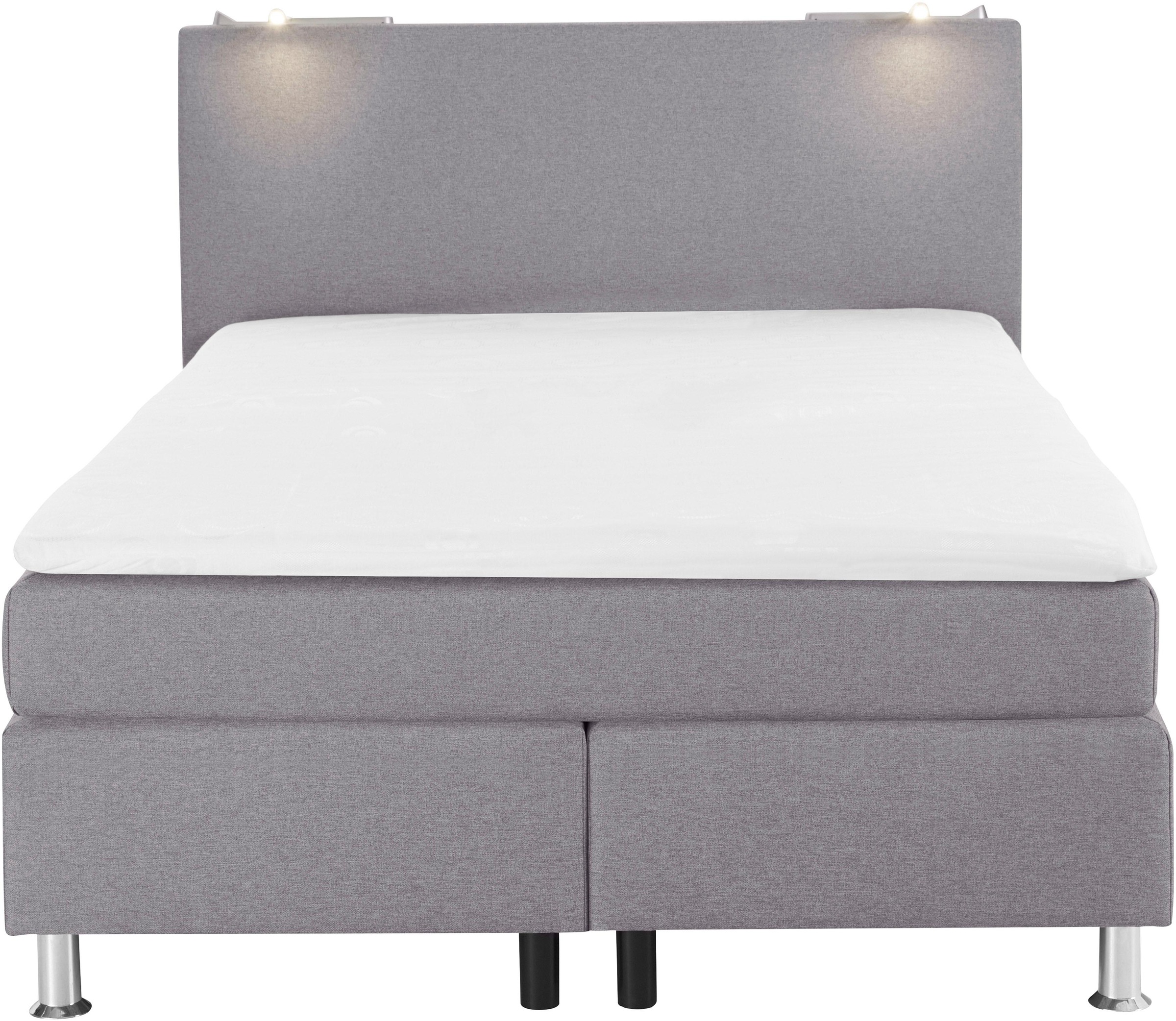 COLLECTION AB Boxspringbett, inkl. LED-Beleuchtung und Topper