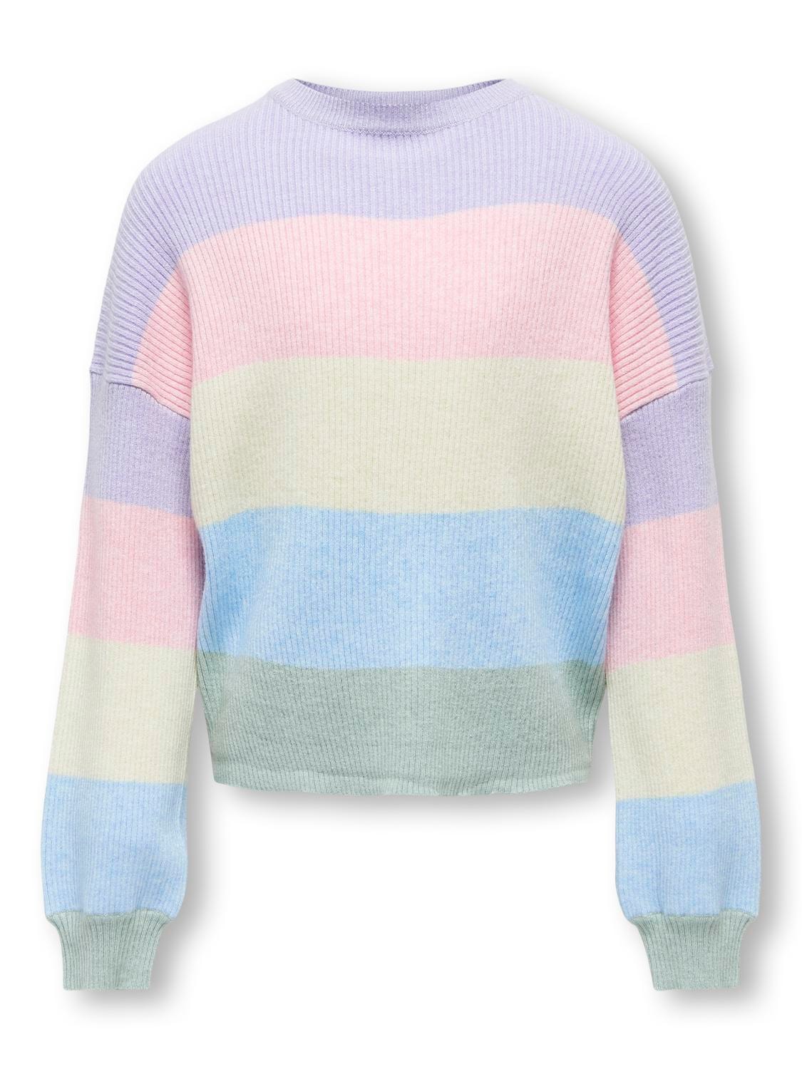 Strickpullover »KOGSANDY L/S STRIPE PULLOVER KNT NOOS«