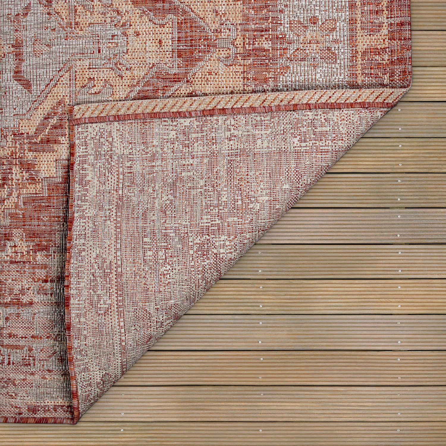 Paco Home Teppich »Kuba Flachgewebe, Outdoor rechteckig, In- Wohnzimmer kaufen Orient-Optik, online 128«, und geeignet