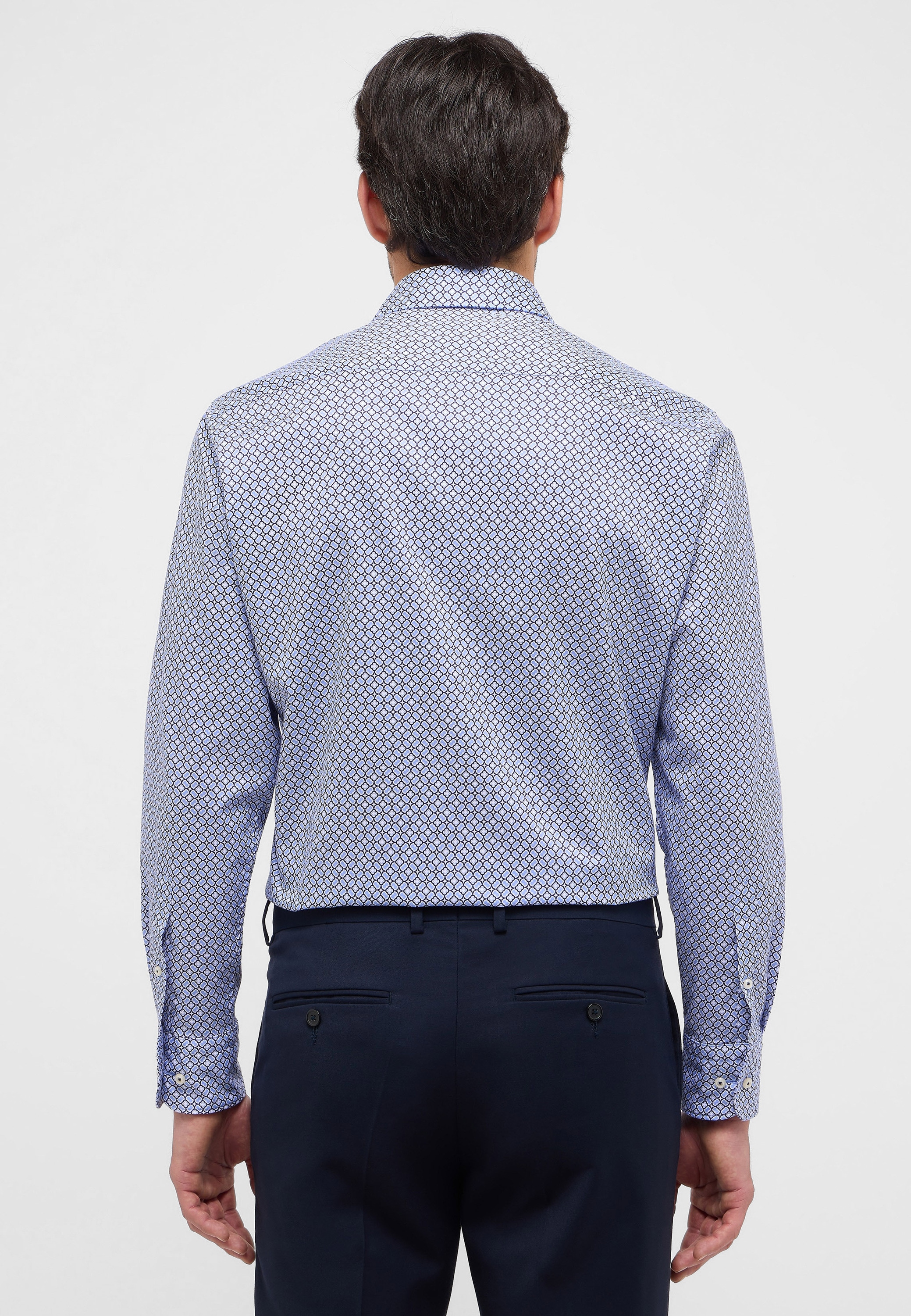Eterna Langarmhemd »MODERN FIT«, EASY IRON (bügelleicht)