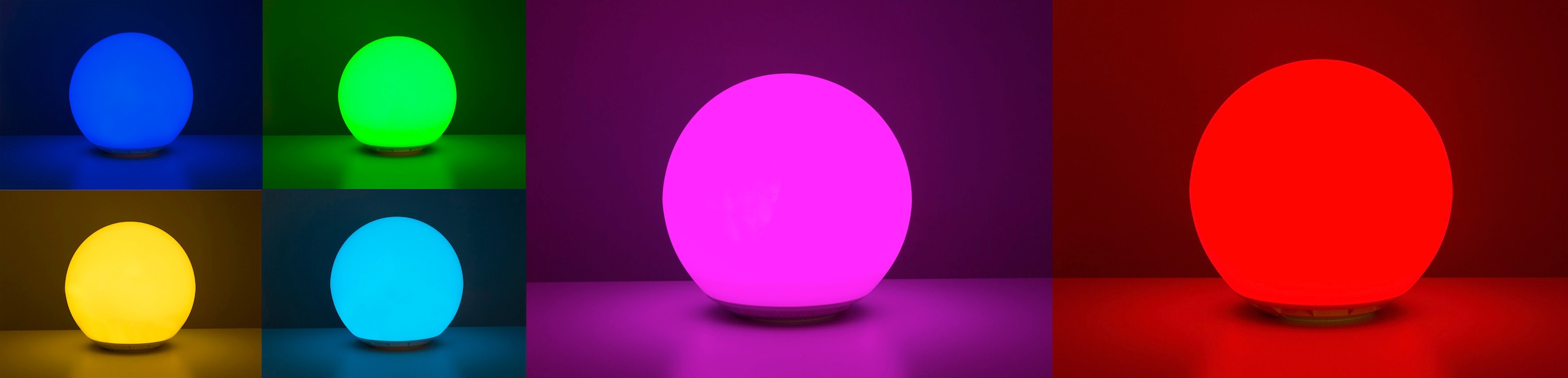 HEITRONIC Kugelleuchte »Globo«, Garantie mit Farbwechseleffekt LED-Modus, Jahren RGB flammig-flammig, kaufen | einstellbar 8 1 3 oder online XXL Farben