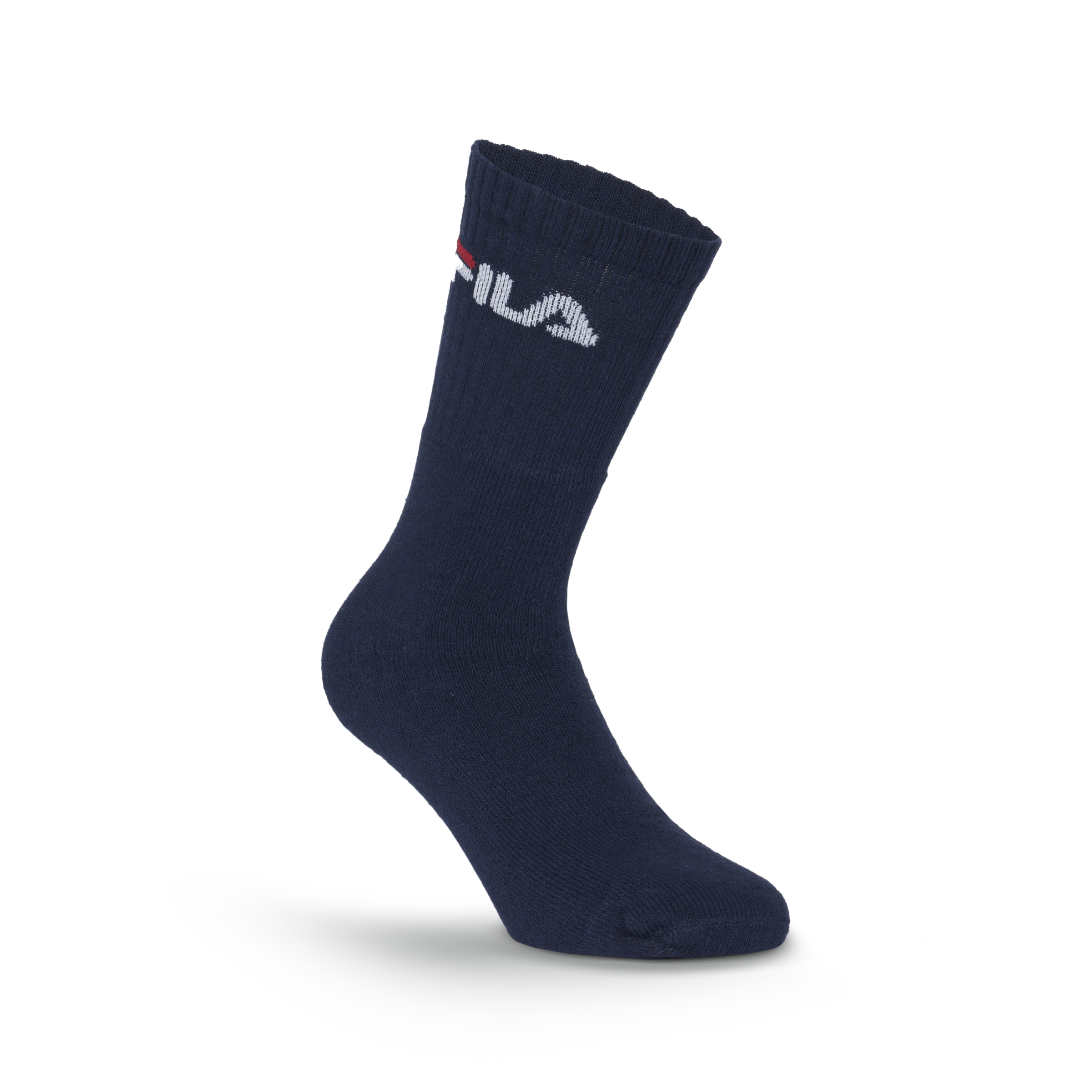Fila Tennissocken »UNISEX CREW TENNIS FULL TERRY SOCKS« 6 Paar, 6 Paar tlg. Sportsocken, flache Zehennaht