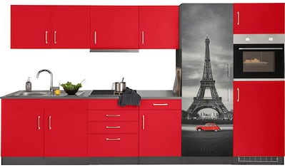 HELD MÖBEL Küchenzeile »Paris«, mit E-Geräten, Breite 330 cm, wahlweise mit... kaufen