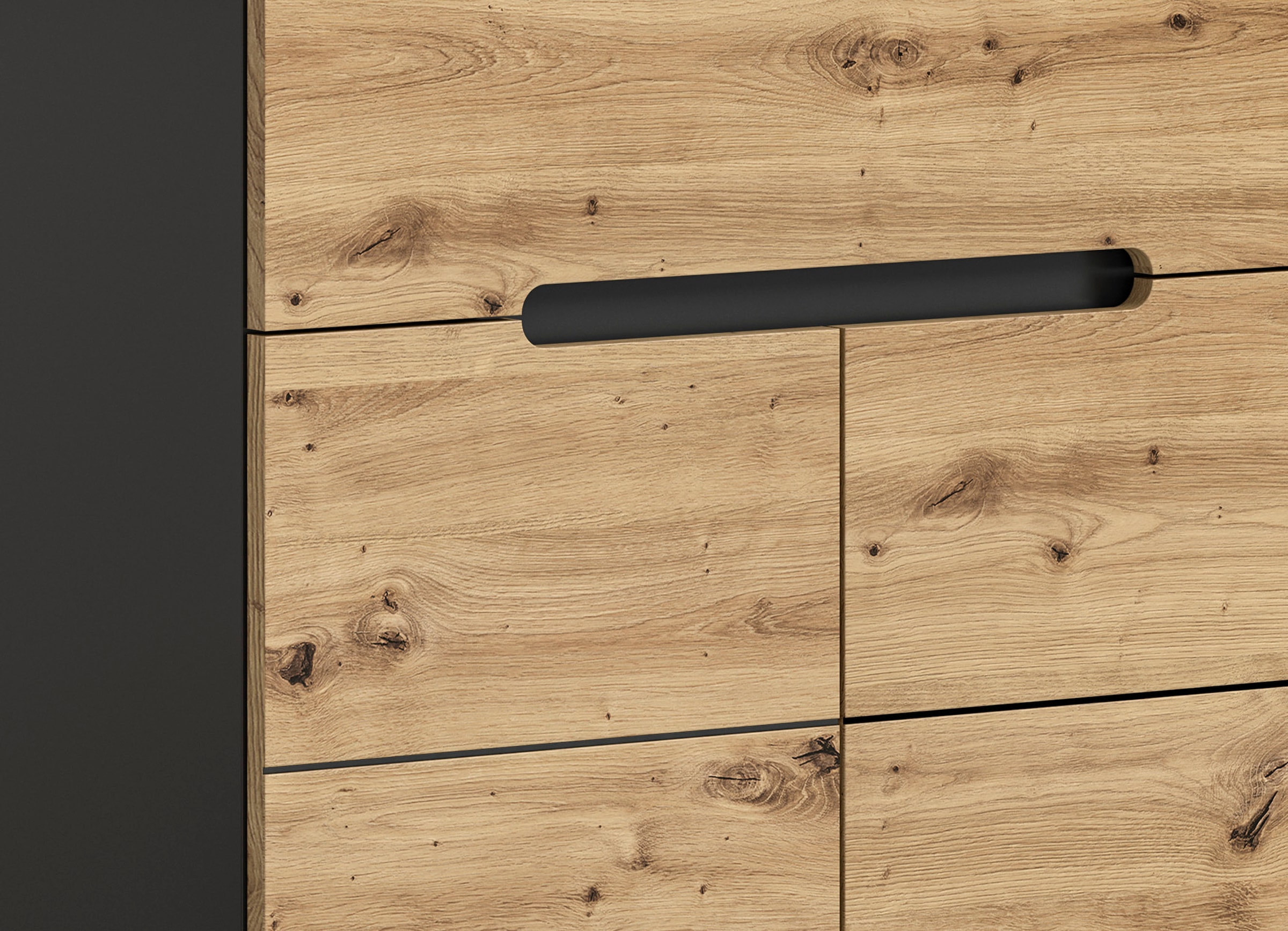 Home affaire Garderoben-Set »REHAT, TOPSELLER!, 4-teilig, Breite 160cm, individuell stellbar« bestehend aus: Garderobenschrank, Sitzbank, Paneel, Hakenleiste, 3 Stk. tlg.