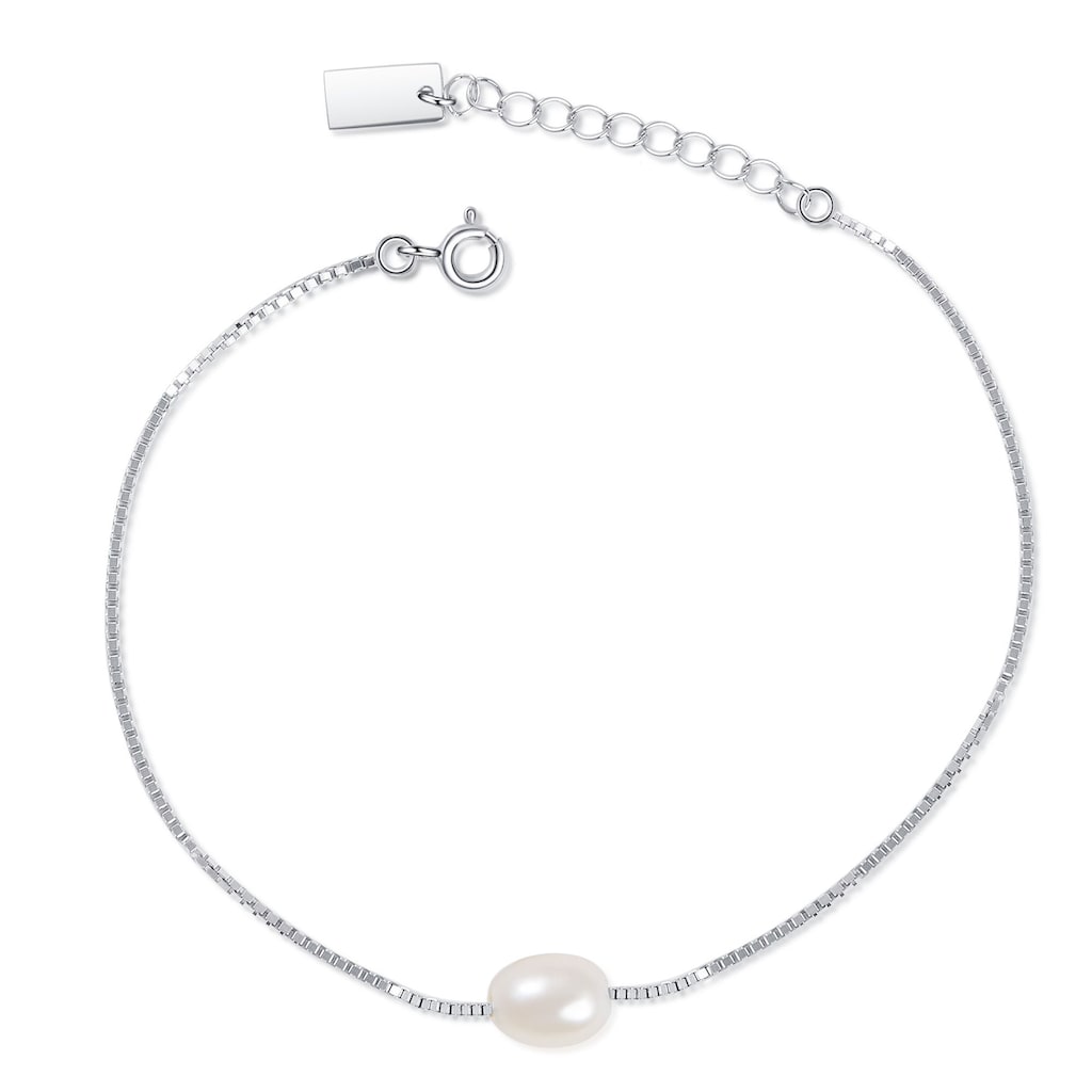 AILORIA Armband »Armband silver/white pearl MASAKI«
