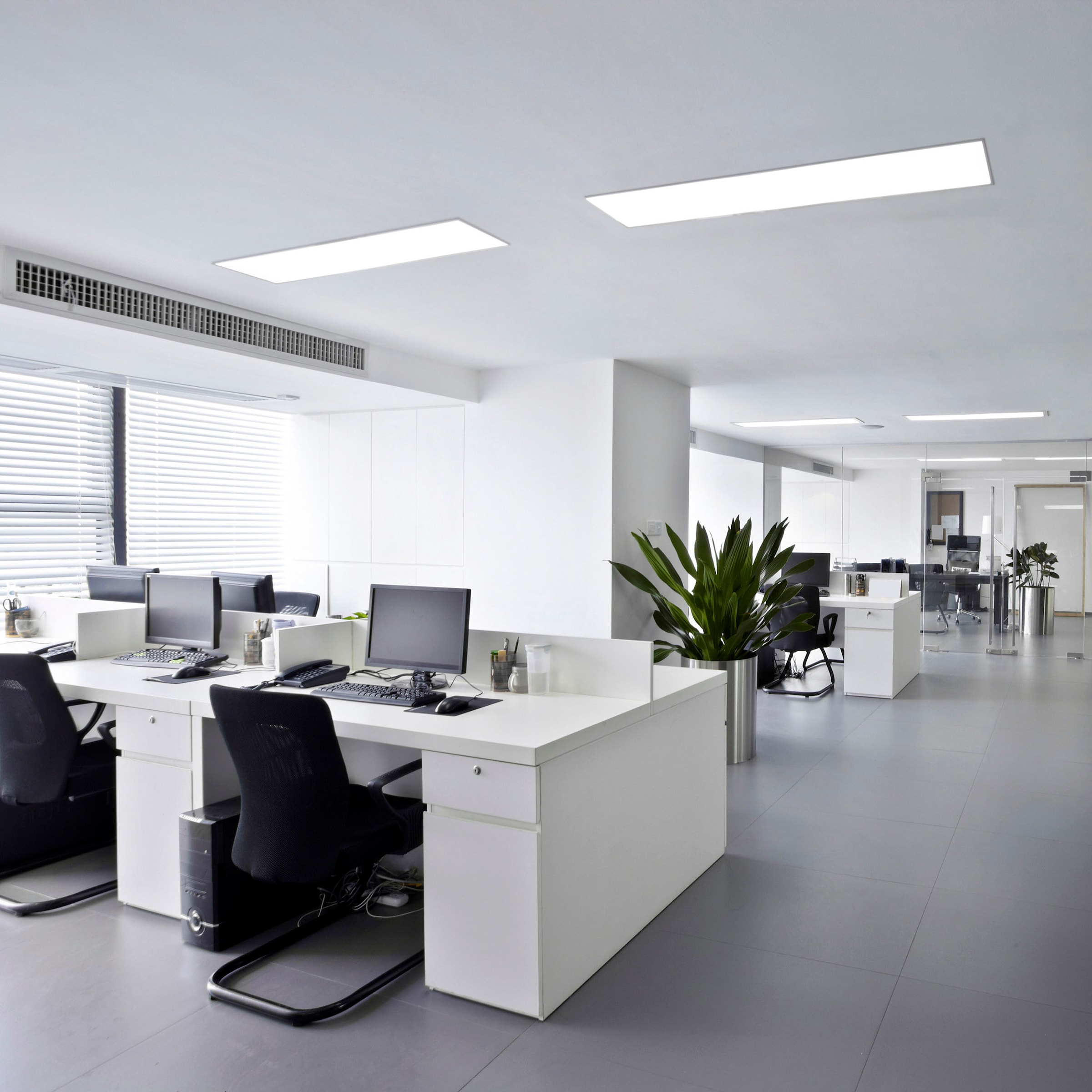 näve LED Panel »Carente«, 1 flammig, Leuchtmittel LED-Modul | LED fest integriert, Dimm- und Nachtlichtfunktion, AN/AUS, Lichtfarbe warmweiß/kaltweiß