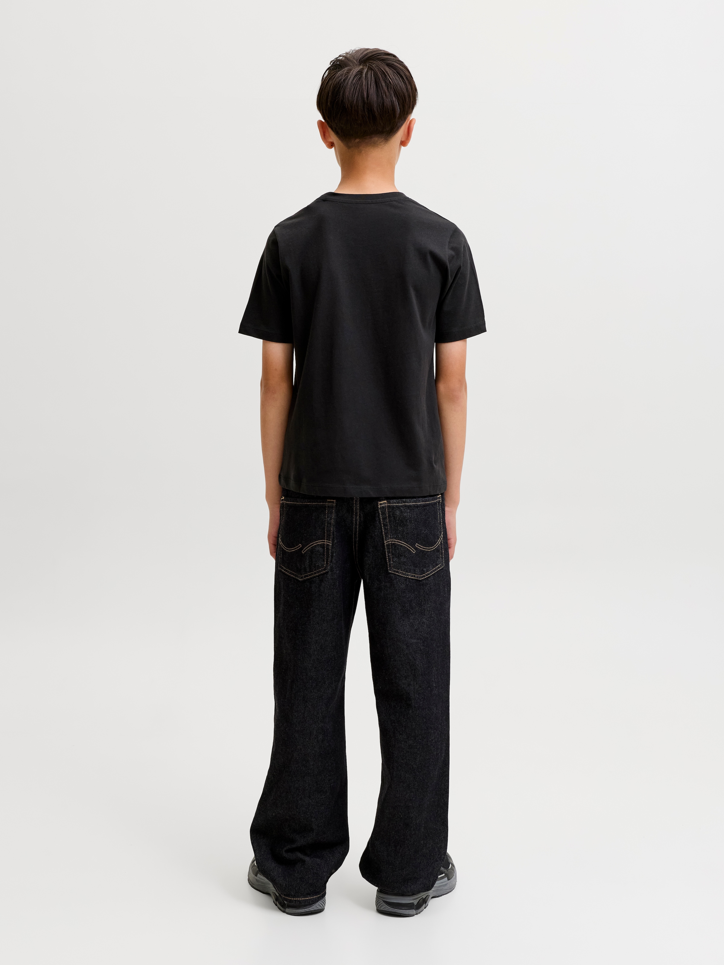 Jack & Jones Junior »JCOFUSION DOTS PRINT TEE SS CN JNR« Baumwolle, normal geschnitten