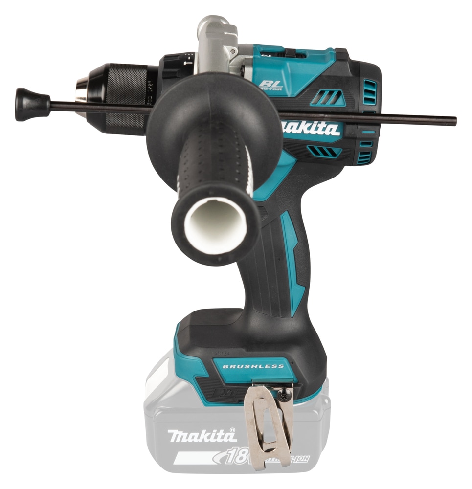 Makita Akku-Schlagbohrschrauber »»DHP492Z« 18V, max. 141 Nm, ohne Akku und Ladegerät« extra stark + bürstenlos für intensive Bohrungen mit und ohne Schlag