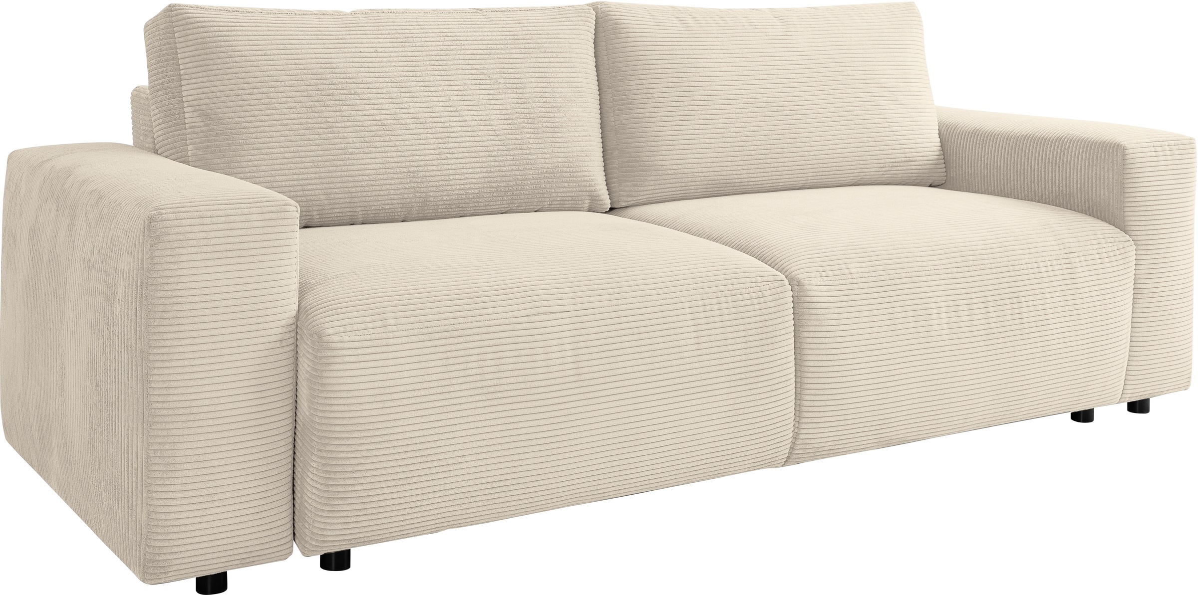 WERK2 Schlafsofa »Lima, inkl. Bettkasten, bequem, Mega Sofa: Breite 245 cm« Big Sofa mit Bettfunktion und Stauraum für Krims & Krams