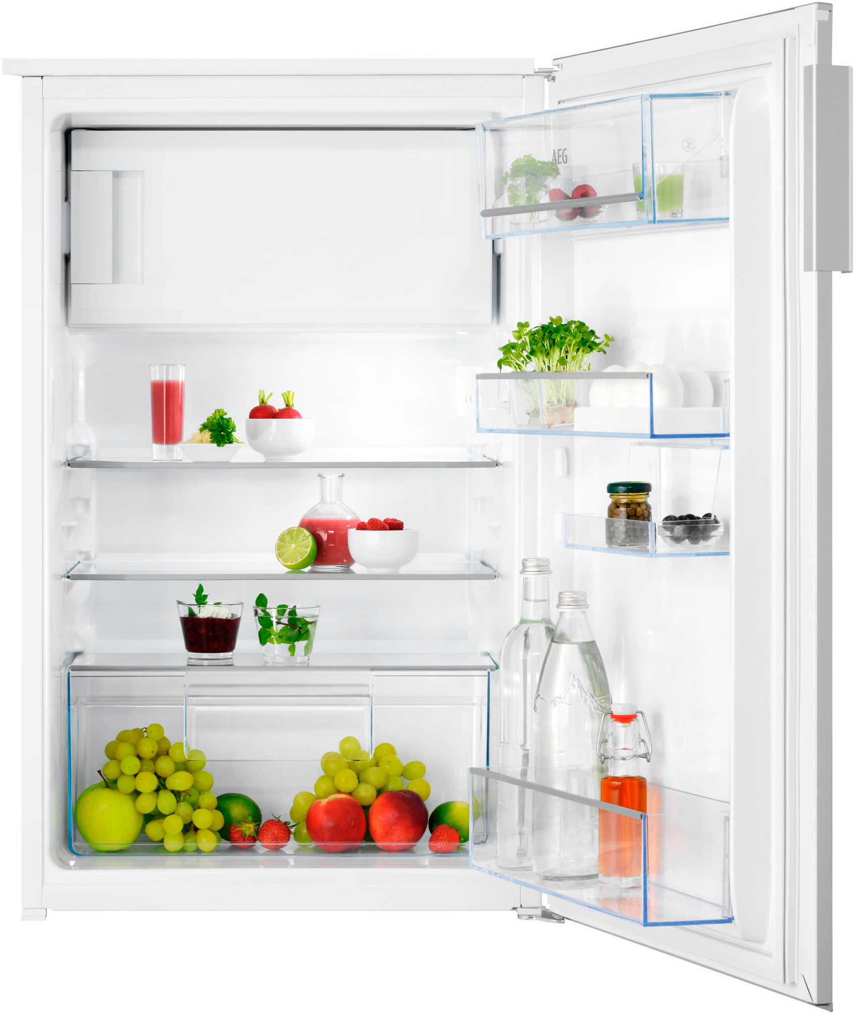 AEG OSF5O881EE frigo combine Intégré 124 L Blanc